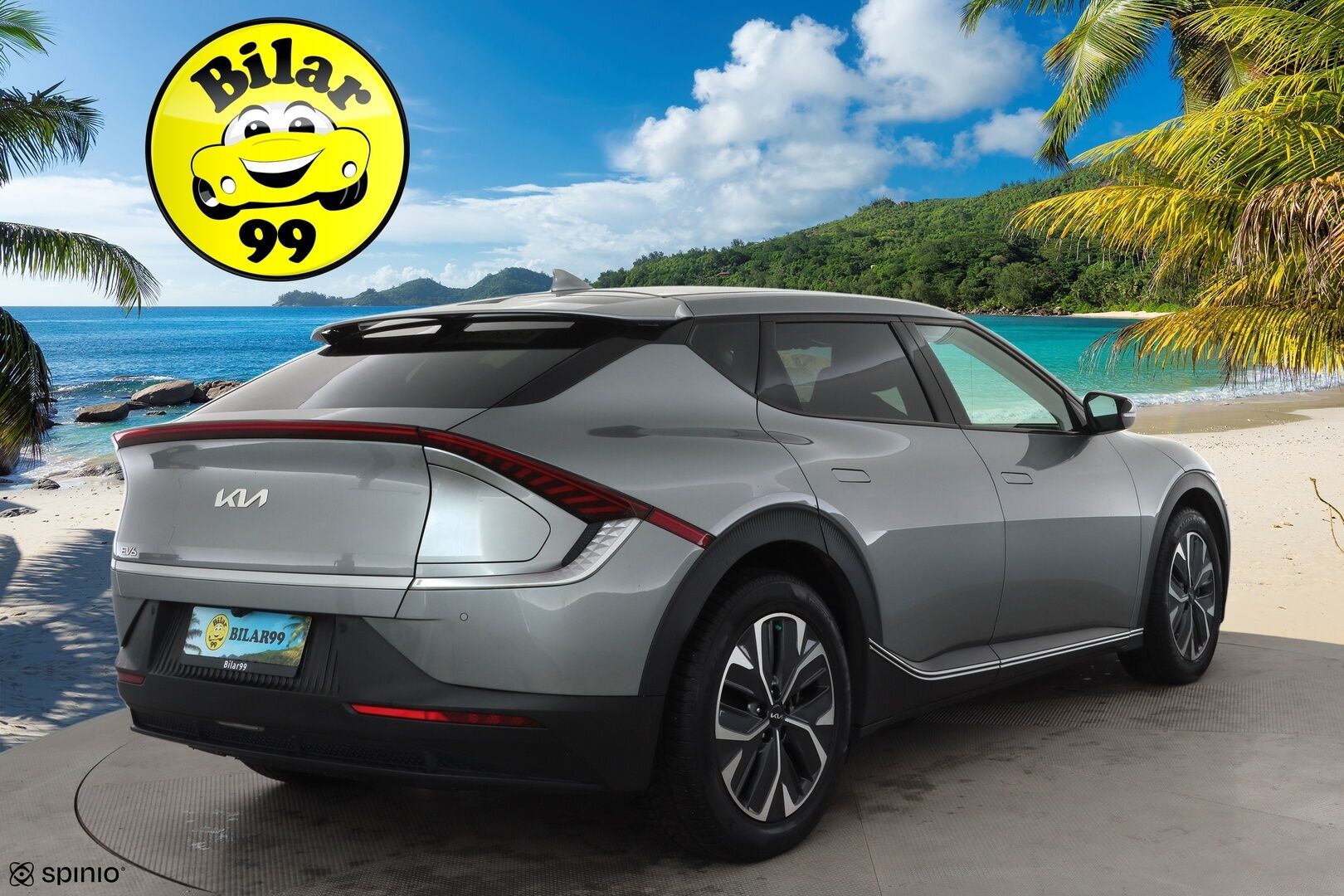 KIA EV6 2022 RWD 58 kWh 170 hv * ACC / ILP / Puolinahat / P.kamera / LED / Navi / Keyless / Ratinlämmitin * - Akku kuntotarkastettu SOH 95,9%