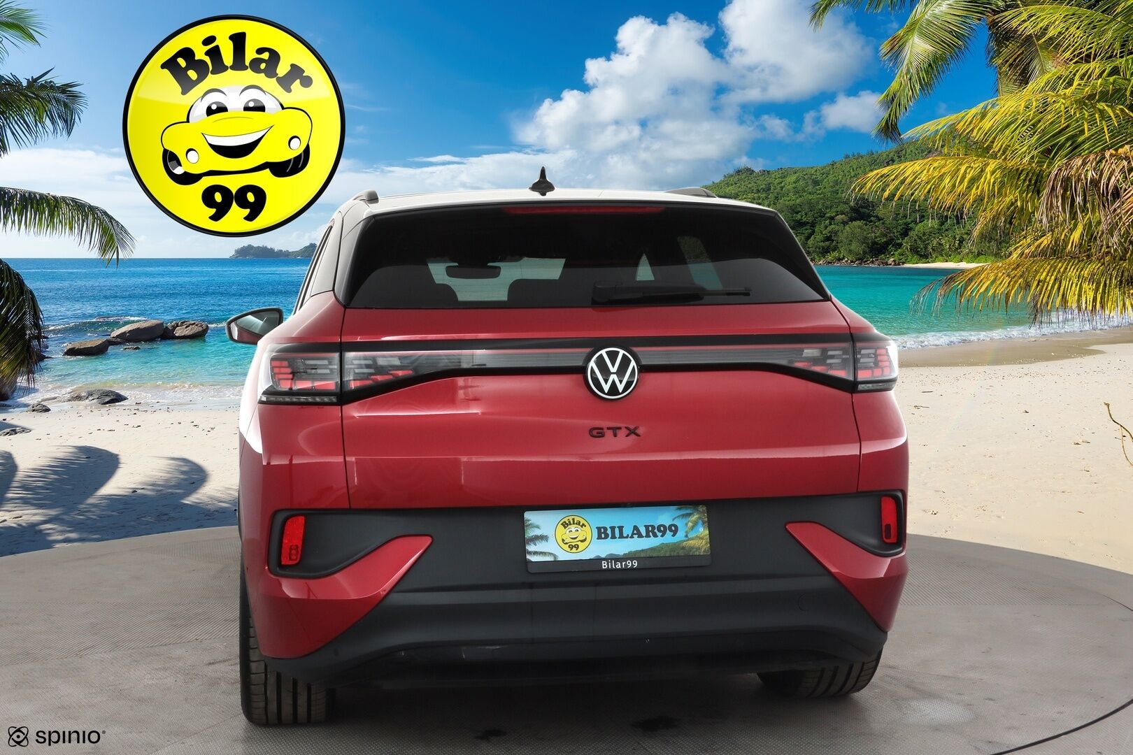 VOLKSWAGEN ID.4 2025 GTX 250 kW 4Motion * ACC / HUD / Akuston esilämmitys / Lasikatto / IQ.Light / Hierovat muistipenkit / Koukku / 360° / H&K * - Facelift / Supervarusteet / Akku kuntotarkastettu