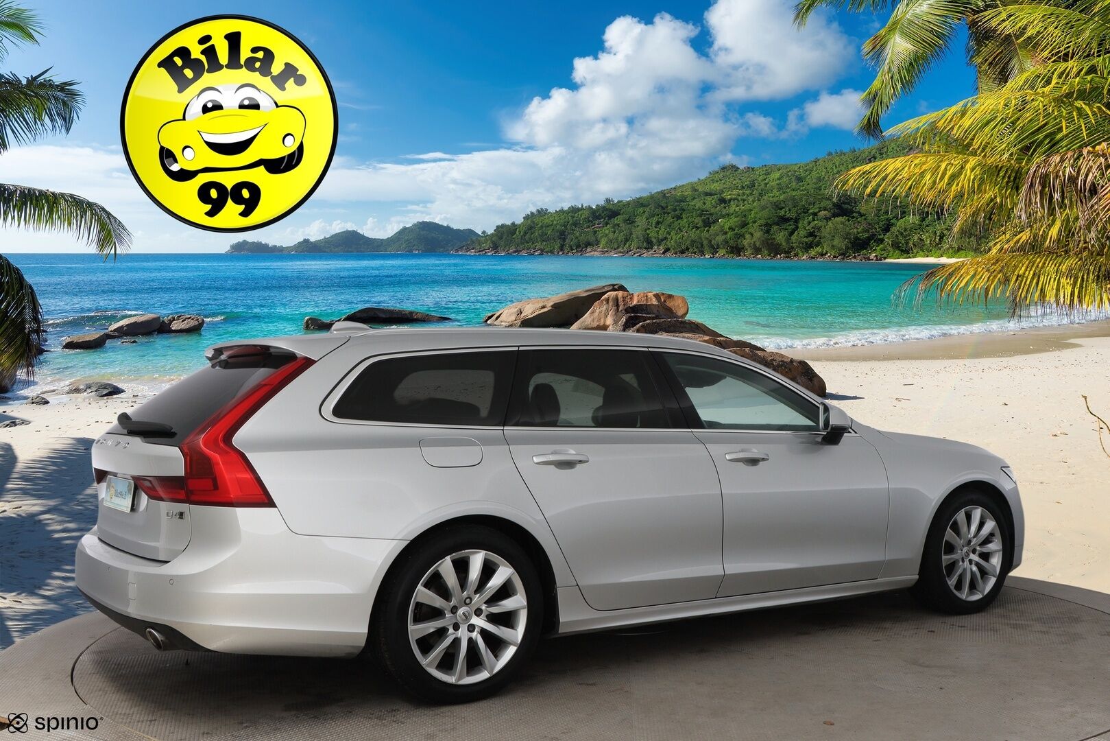 Volvo V90 2019 D4 AWD Momentum aut - Webasto / Adapt.Vakkari / P.Kamera / High Perf.Audio / Puolinahat / Ratinlämmitin / Sähköluukku