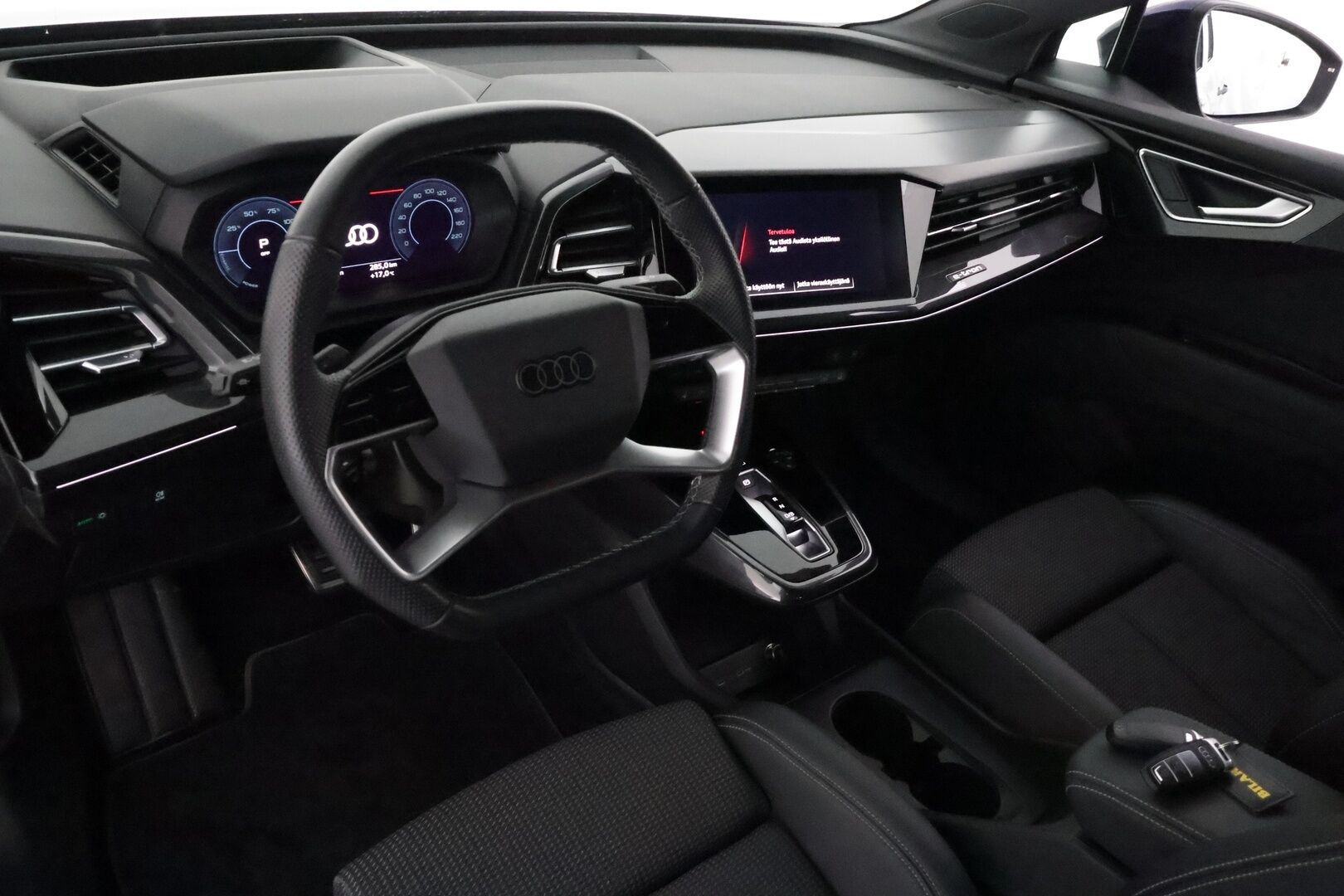 AUDI Q4 E-TRON 2022 Sportback e-tron 50 quattro S-Line **Lämpöpumppu / HUD / Adapt.Vakkari / LED-valot / P-Kamera / Sporttipenkit / Navi** - 3,99 % KORKOTARJOUS TÄHÄN AUTOON - Merkkihuollettu