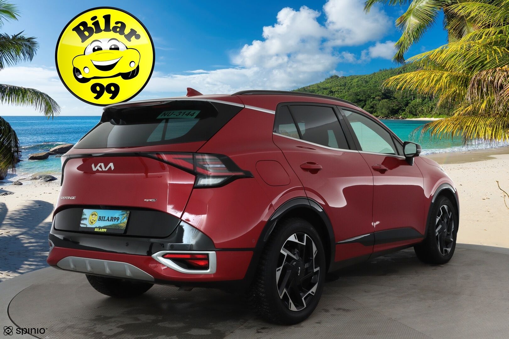 KIA SPORTAGE 2023 1,6 T-GDI AWD Plug-in Hybrid GT-Line AT **Adapt.vakkari / H&K / 360.kamera / Ilmastoidut etuistuimet / Muistipenkki** - 3,99 % KORKOTARJOUS TÄHÄN AUTOON - Merkkihuollettu / Ratinlämmitin / Koukku / LED / Nahka-alcantara / Penkinlämmittimet takana