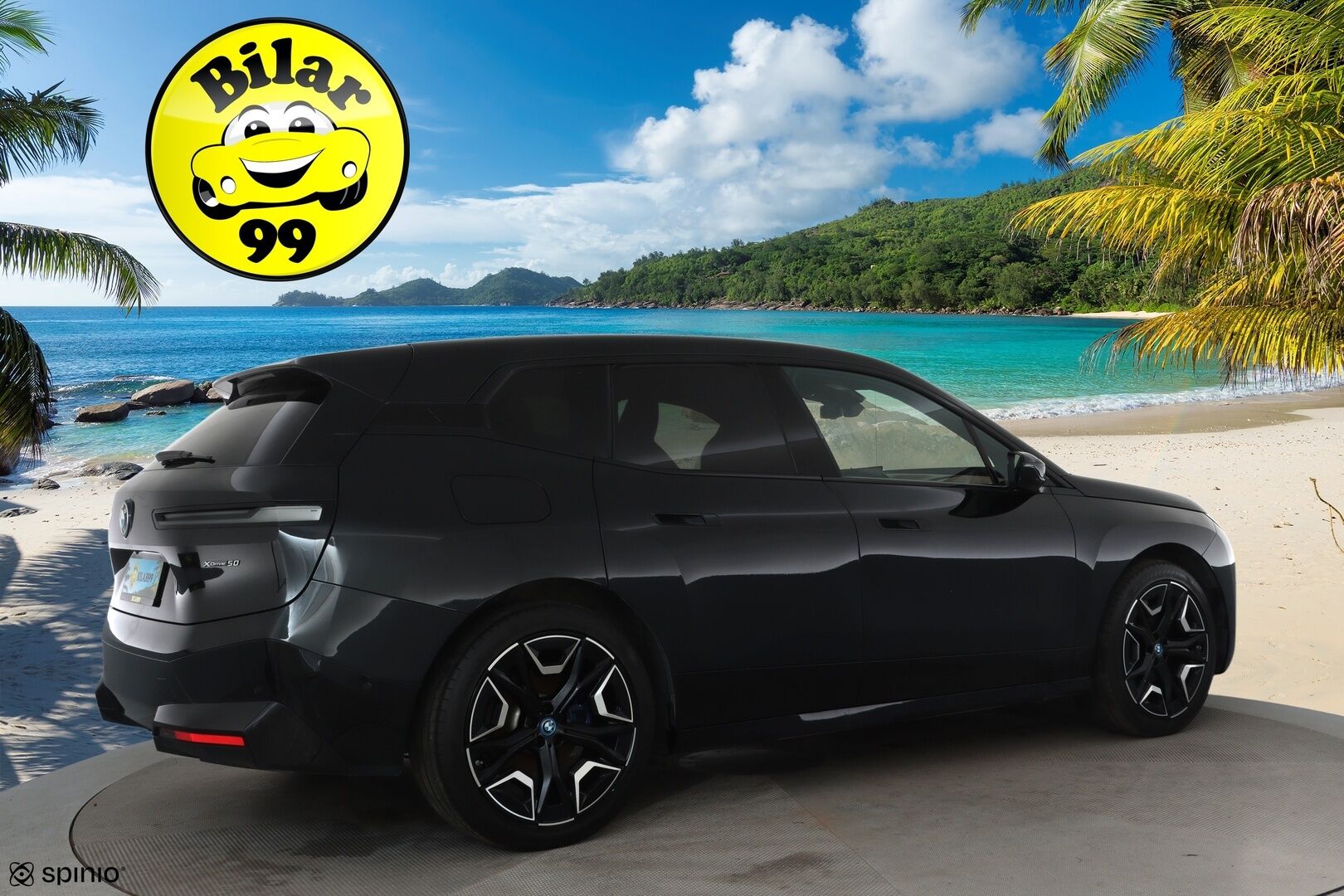 BMW IX 2022 XDRIVE 50 Fully Charged **Widescreen / Laser-LED / Harman/Kardon / Koukku / HUD / Lasikatto / 360° / Ilma-alusta** - 2,99 % KORKOTARJOUS TÄHÄN AUTOON - Merkkihuollettu / Kahdet Renkaat / **HYVILLÄ KAMOILLA**