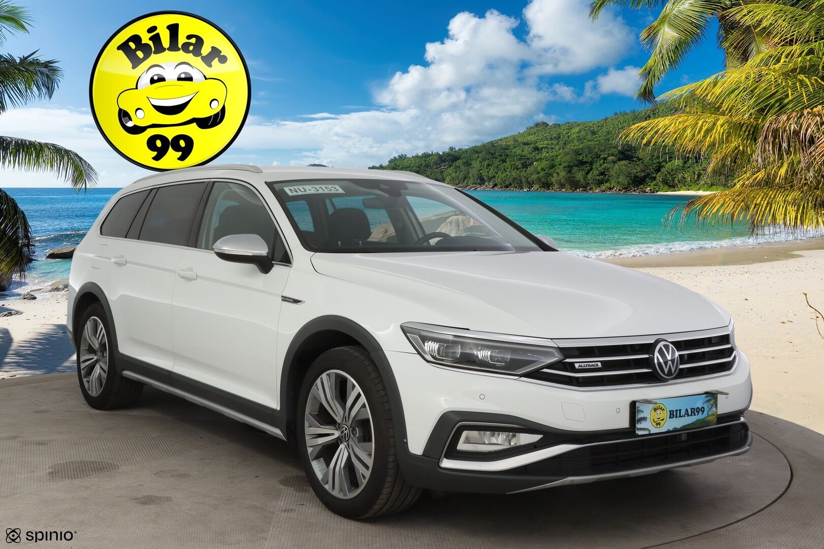 VOLKSWAGEN PASSAT 2021 Variant Alltrack 2,0 TDI SCR 147 kW 4MOTION DSG **Webasto / Koukku / Adapt.Vakkari / Matrix-LED / P.kamera / Navi** - Digimittari / Merkkihuollettu / Kahdet Renkaat