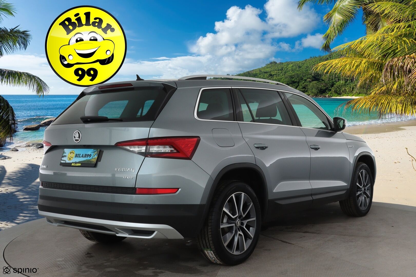 SKODA KODIAQ 2019 2,0 TSI 4x4 Scout DSG Autom. 7-Paikkainen - 3,99 % KORKOTARJOUS TÄHÄN AUTOON - 7-P / Webasto / Adapt.Vakkari / Canton Premium Sound / Vetokoukku / Peruutuskamera / Nahka-Alcantara / Supervarusteet / Juuri tullut Tampereelle!