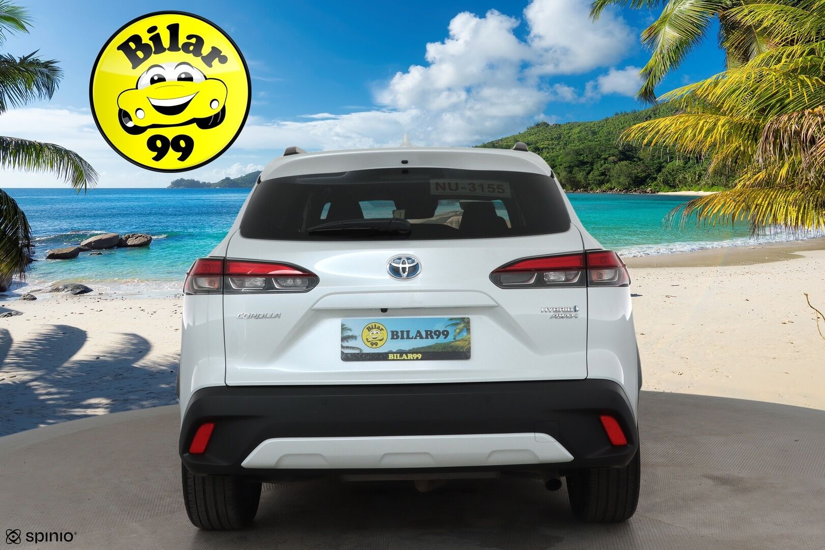 TOYOTA COROLLA CROSS 2022 2.0 Hybrid AWD-i Launch Edition ** Adapt.vakkari / P.kamera / Navi / Digimittaristo / KeylessGo / LED / Ratinlämmitin** - 3,99 % KORKOTARJOUS TÄHÄN AUTOON 31.8. ASTI! - Kahdet renkaat aluvanteilla / Merkkihuollettu