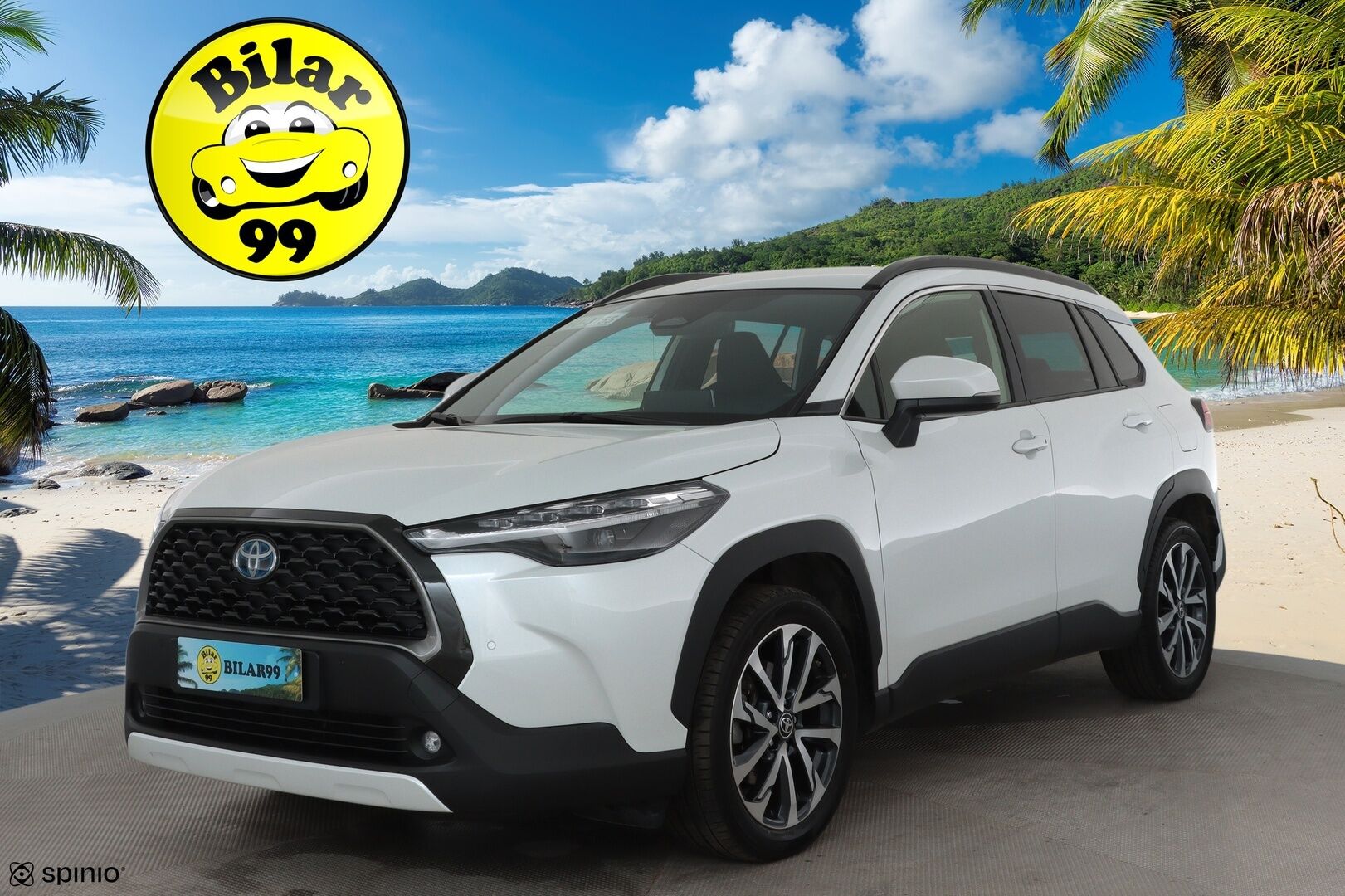 TOYOTA COROLLA CROSS 2022 2.0 Hybrid AWD-i Launch Edition ** Adapt.vakkari / P.kamera / Navi / Digimittaristo / KeylessGo / LED / Ratinlämmitin** - 3,99 % KORKOTARJOUS TÄHÄN AUTOON 31.8. ASTI! - Kahdet renkaat aluvanteilla / Merkkihuollettu