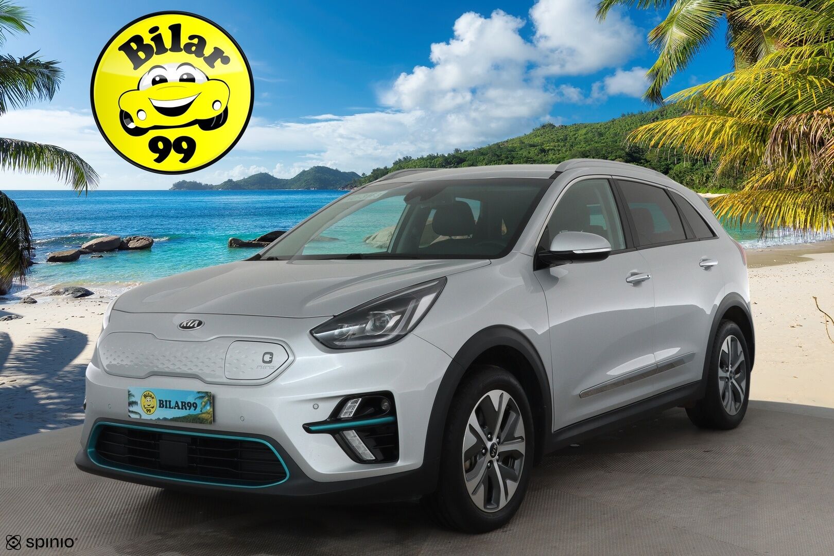 KIA NIRO 2021 64 kWh Advance Plus **Adapt.vakkari / Ilmastoidut nahat / Lämpöpumppu / P.kamera / Muistipenkki / LED / Digimittaristo** - *Super Varusteet* SoH 96,4% / Kahdet hyvät renkaat aluvanteilla / Merkkihuollettu