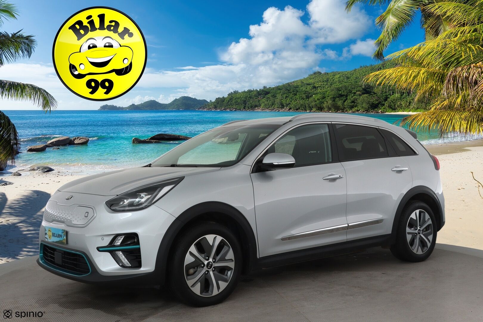 KIA NIRO 2021 64 kWh Advance Plus **Adapt.vakkari / Ilmastoidut nahat / Lämpöpumppu / P.kamera / Muistipenkki / LED / Digimittaristo** - *Super Varusteet* SoH 96,4% / Kahdet hyvät renkaat aluvanteilla / Merkkihuollettu