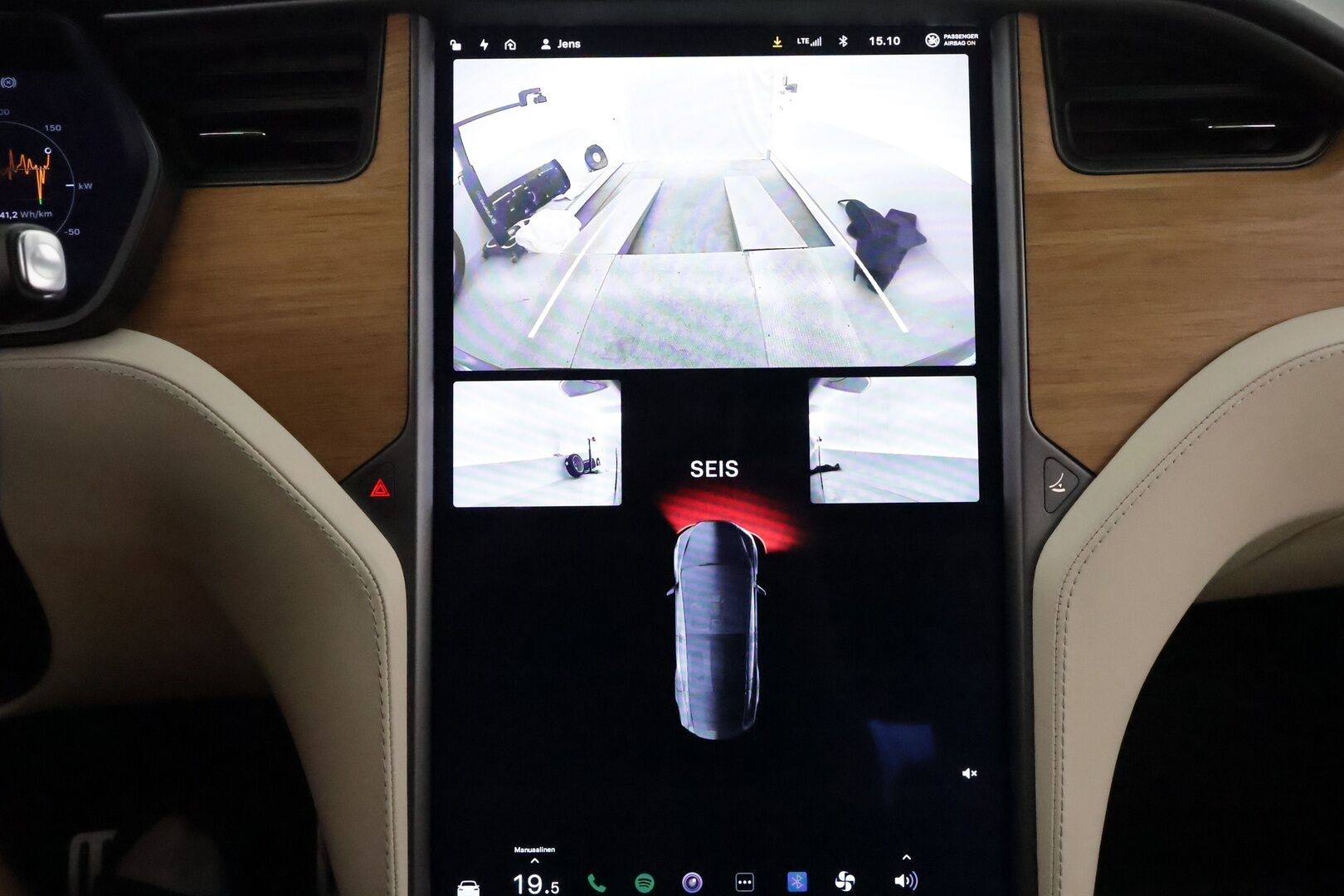 TESLA MODEL X 2020 Performance Ludicrous Dual Motor 6-Paik **Koukku / Adapt.Vakkari / LED-valot / P.kamera / Muistipenkki / Ilma-alusta** - 2,99 % KORKOTARJOUS TÄHÄN AUTOON - Kahdet Renkaat