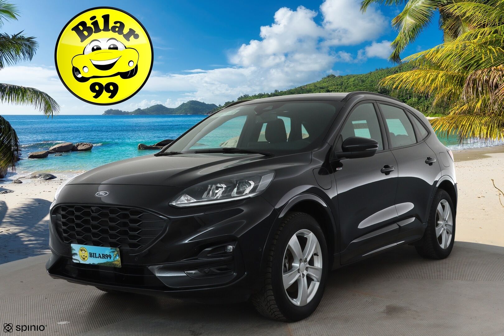 FORD KUGA 2021 2,5 Ladattava hybridi (PHEV) CVT FWD ST-Line **Adapt.Vakkari / LED-valot / P.kamera / Navi / Koukku / KeylessGO** - Kummatkin renkaat ajokuntoiset / Huollot ok / Siisti yksilö *