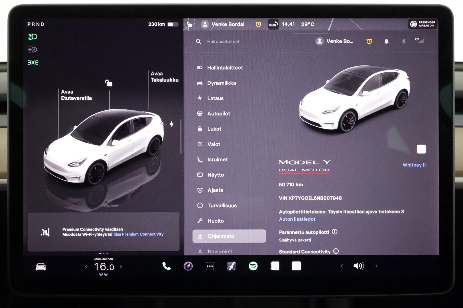 TESLA MODEL Y 2022 Performance AWD AMD Ryzen **Lasikatto / Lämpöpumppu / Adapt.Vakkari / Matrix-LED / P.Kamera / Muistipenkki / Navi** - 3,99 % KORKOTARJOUS TÄHÄN AUTOON - 2x Latauskaapelit / Kahdet Renkaat