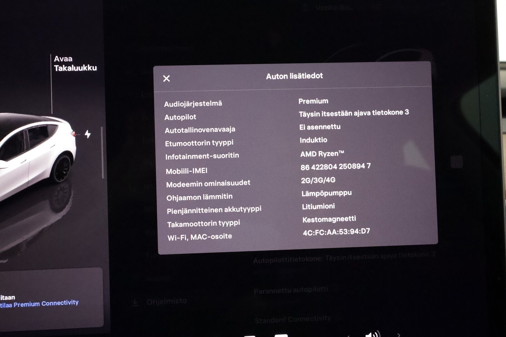 TESLA MODEL Y 2022 Performance AWD AMD Ryzen **Lasikatto / Lämpöpumppu / Adapt.Vakkari / Matrix-LED / P.Kamera / Muistipenkki / Navi** - 3,99 % KORKOTARJOUS TÄHÄN AUTOON - 2x Latauskaapelit / Kahdet Renkaat