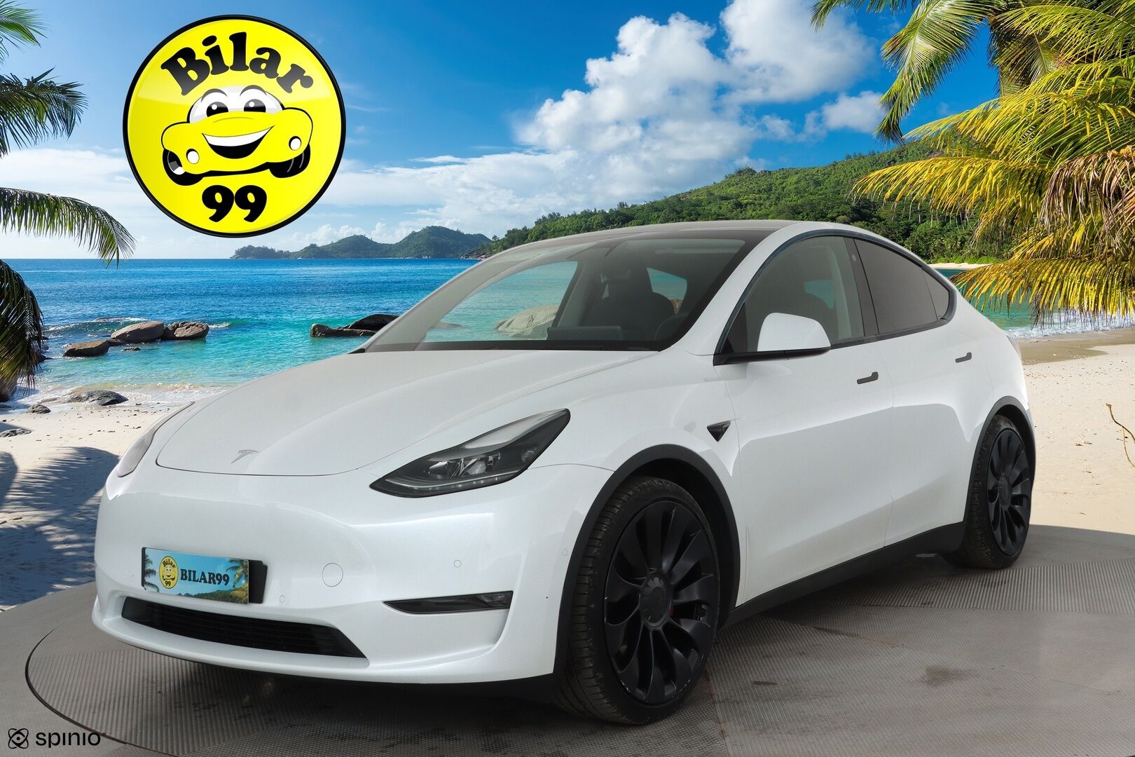 TESLA MODEL Y 2022 Performance AWD AMD Ryzen **Lasikatto / Lämpöpumppu / Adapt.Vakkari / Matrix-LED / P.Kamera / Muistipenkki / Navi** - 3,99 % KORKOTARJOUS TÄHÄN AUTOON - 2x Latauskaapelit / Kahdet Renkaat