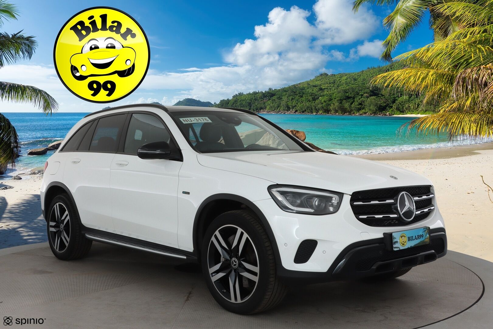 MERCEDES-BENZ GLC 2020 300 e 4MATIC A Business EQ Power **Panorama / Adapt.Vakkari / Multibeam / Koukku / P.kamera / Sporttipenkit / Navi** - 3,99 % KORKOTARJOUS TÄHÄN AUTOON - 2x Latauskaapelit / Kahdet Renkaat