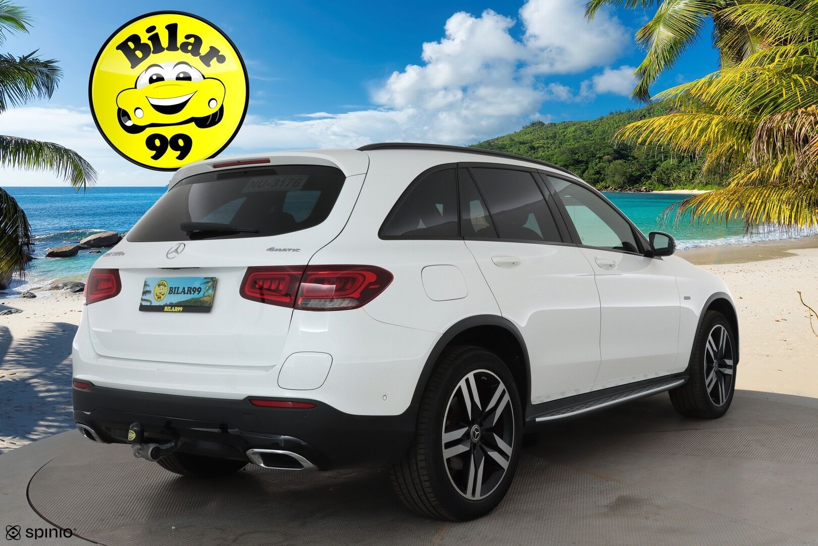 MERCEDES-BENZ GLC 2020 300 e 4MATIC A Business EQ Power **Panorama / Adapt.Vakkari / Multibeam / Koukku / P.kamera / Sporttipenkit / Navi** - 3,99 % KORKOTARJOUS TÄHÄN AUTOON - 2x Latauskaapelit / Kahdet Renkaat
