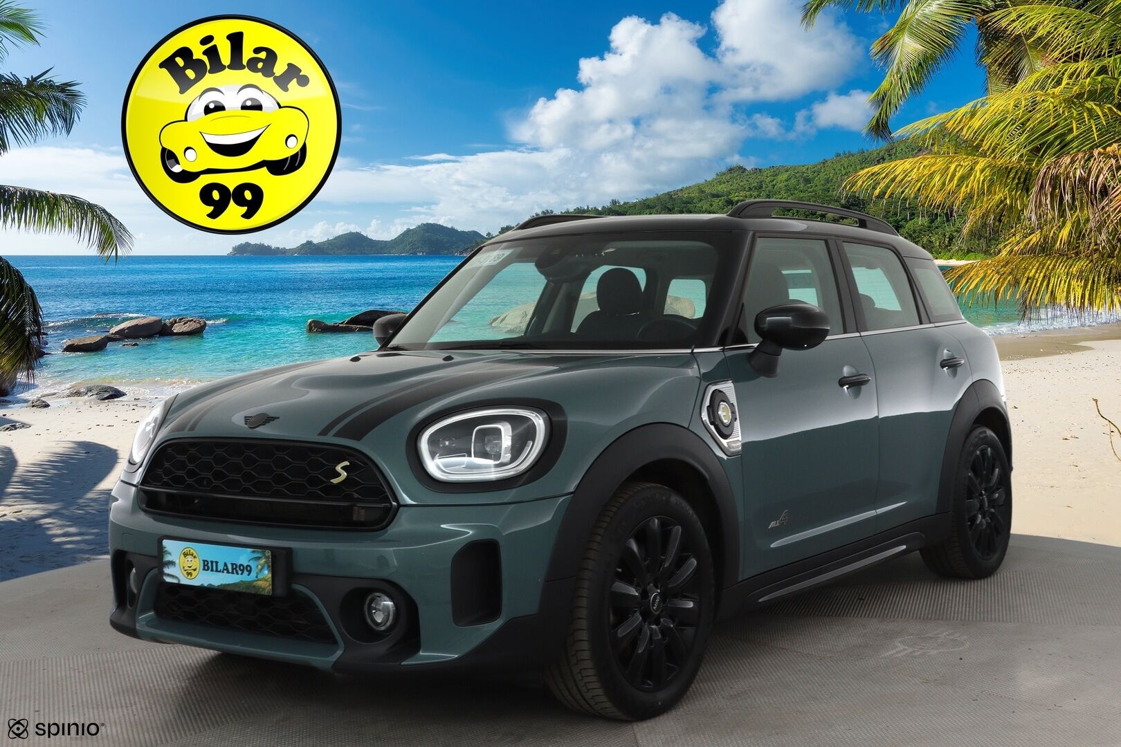 MINI COUNTRYMAN 2022 Cooper SE ALL4 **LED-valot / P.Kamera / Sporttinahat / Navi / Digimittaristo / Keyless** - Kahdet Renkaat