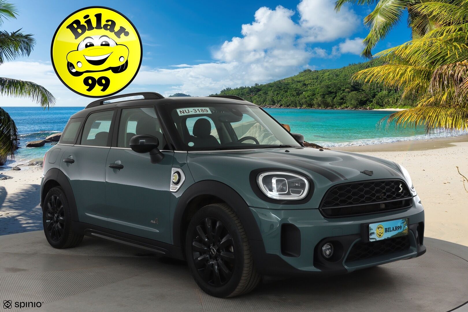 MINI COUNTRYMAN 2022 Cooper SE ALL4 **LED-valot / P.Kamera / Sporttinahat / Navi / Digimittaristo / Keyless** - Kahdet Renkaat