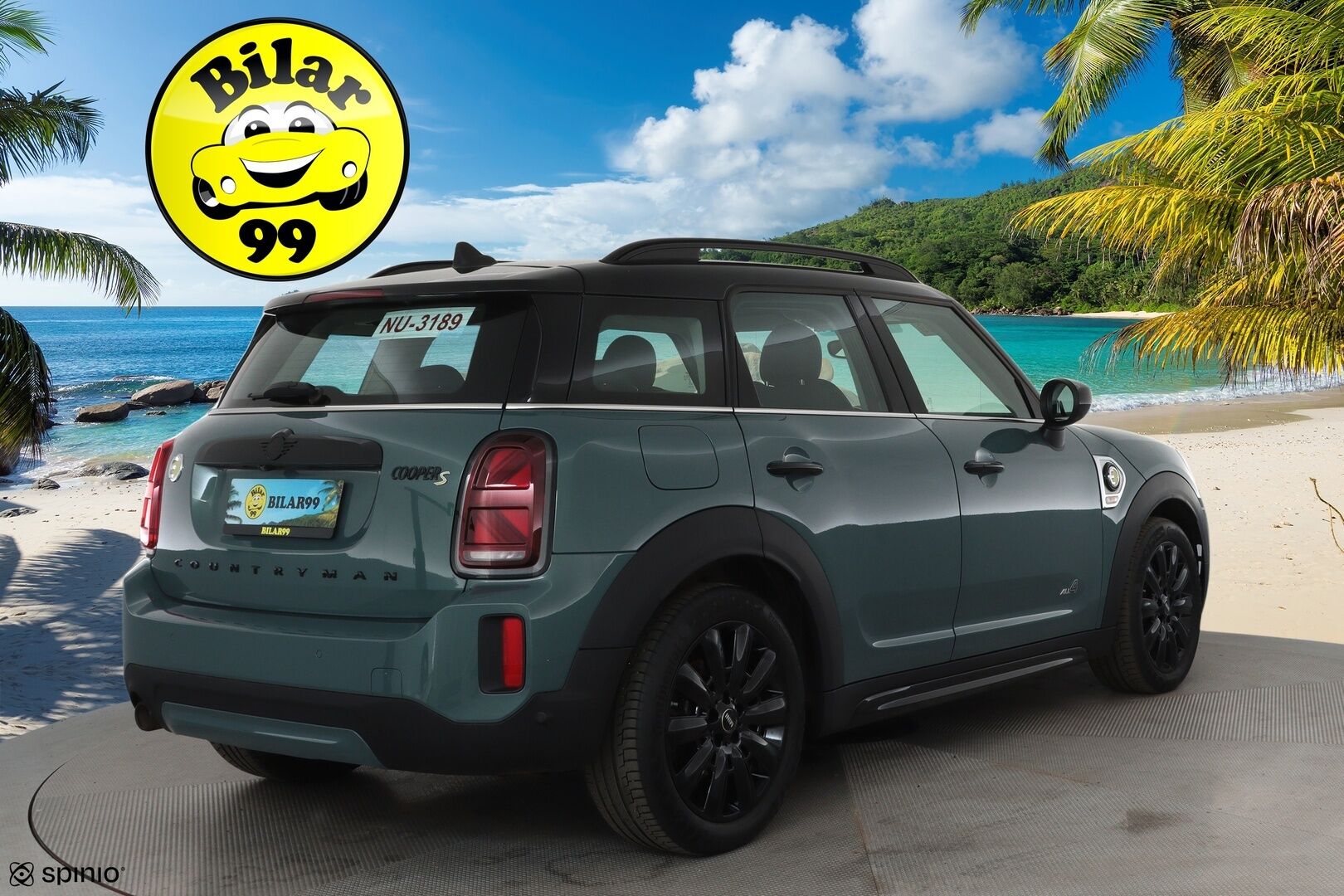 MINI COUNTRYMAN 2022 Cooper SE ALL4 **LED-valot / P.Kamera / Sporttinahat / Navi / Digimittaristo / Keyless** - Kahdet Renkaat