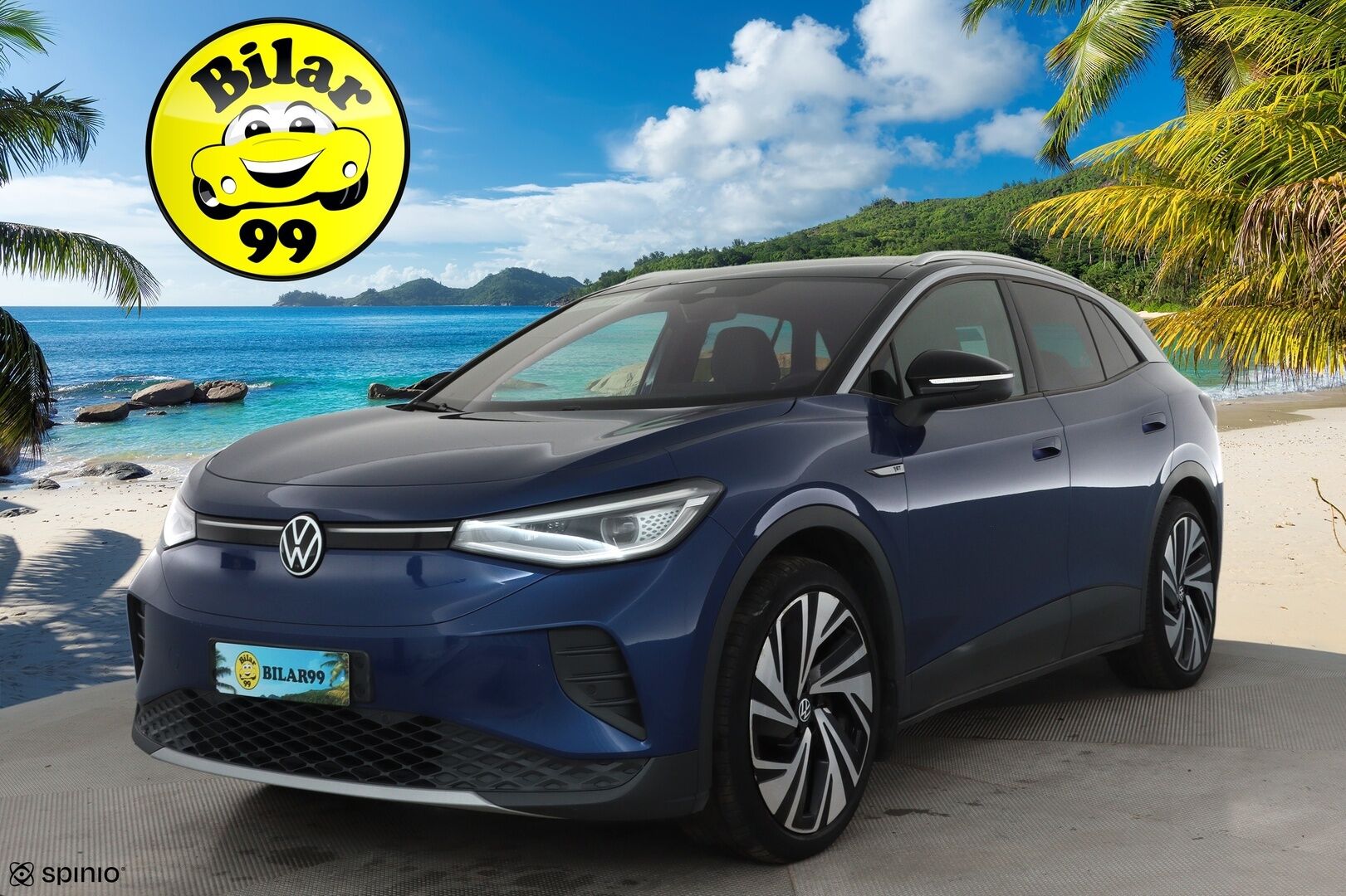 VOLKSWAGEN ID.4 2021 Pro Performance 1ST Max**HUD / Lasikatto / ACC / Matrix-LED / 360° / Lämpöpumppu / Koukku / Hierovat Sportit Muistilla** - **HUIPPU VARUSTEET**