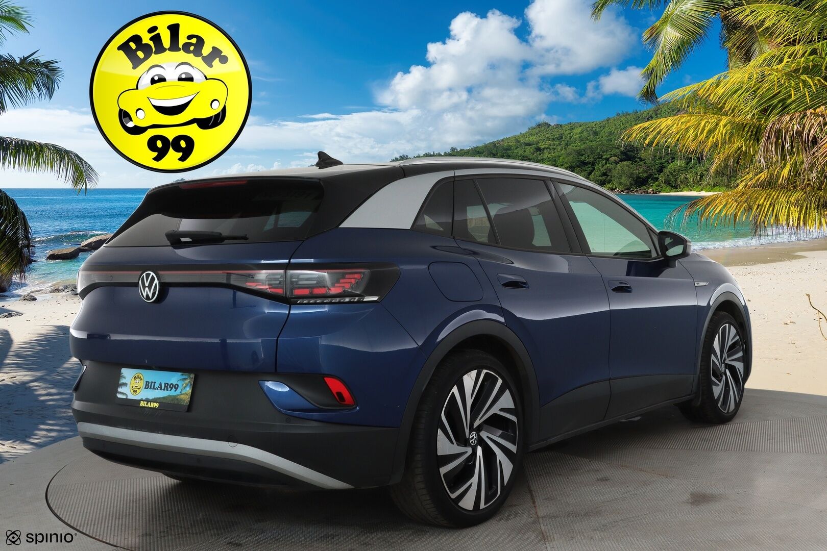 VOLKSWAGEN ID.4 2021 Pro Performance 1ST Max**HUD / Lasikatto / ACC / Matrix-LED / 360° / Lämpöpumppu / Koukku / Hierovat Sportit Muistilla** - **HUIPPU VARUSTEET**