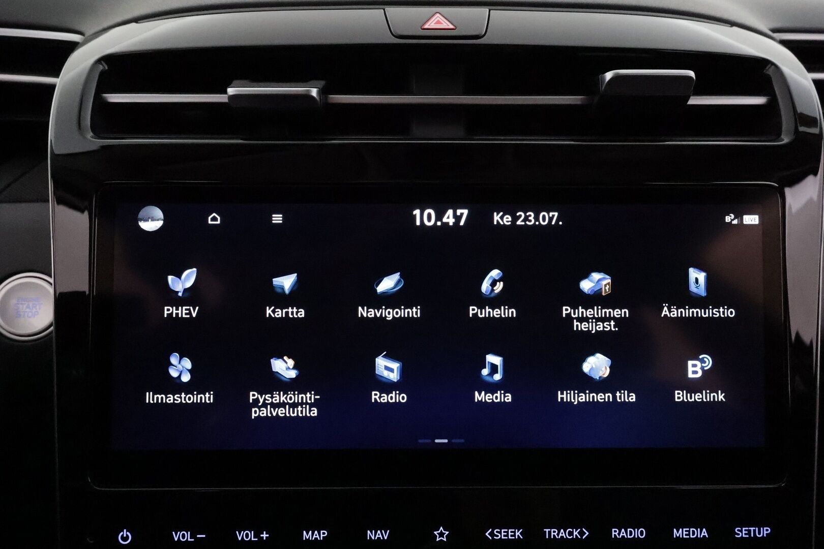 HYUNDAI TUCSON 2022 1.6 T-GDi 265 hv Plug-in 4WD 6AT Premium **Adapt.Vakkari / LED-valot / KRELL / P.kamera / Ilmastoidut Nahat / Navi** - 3,99 % KORKOTARJOUS TÄHÄN AUTOON 31.8. ASTI! - Akku kuntotarkastettu / Kahdet Renkaat