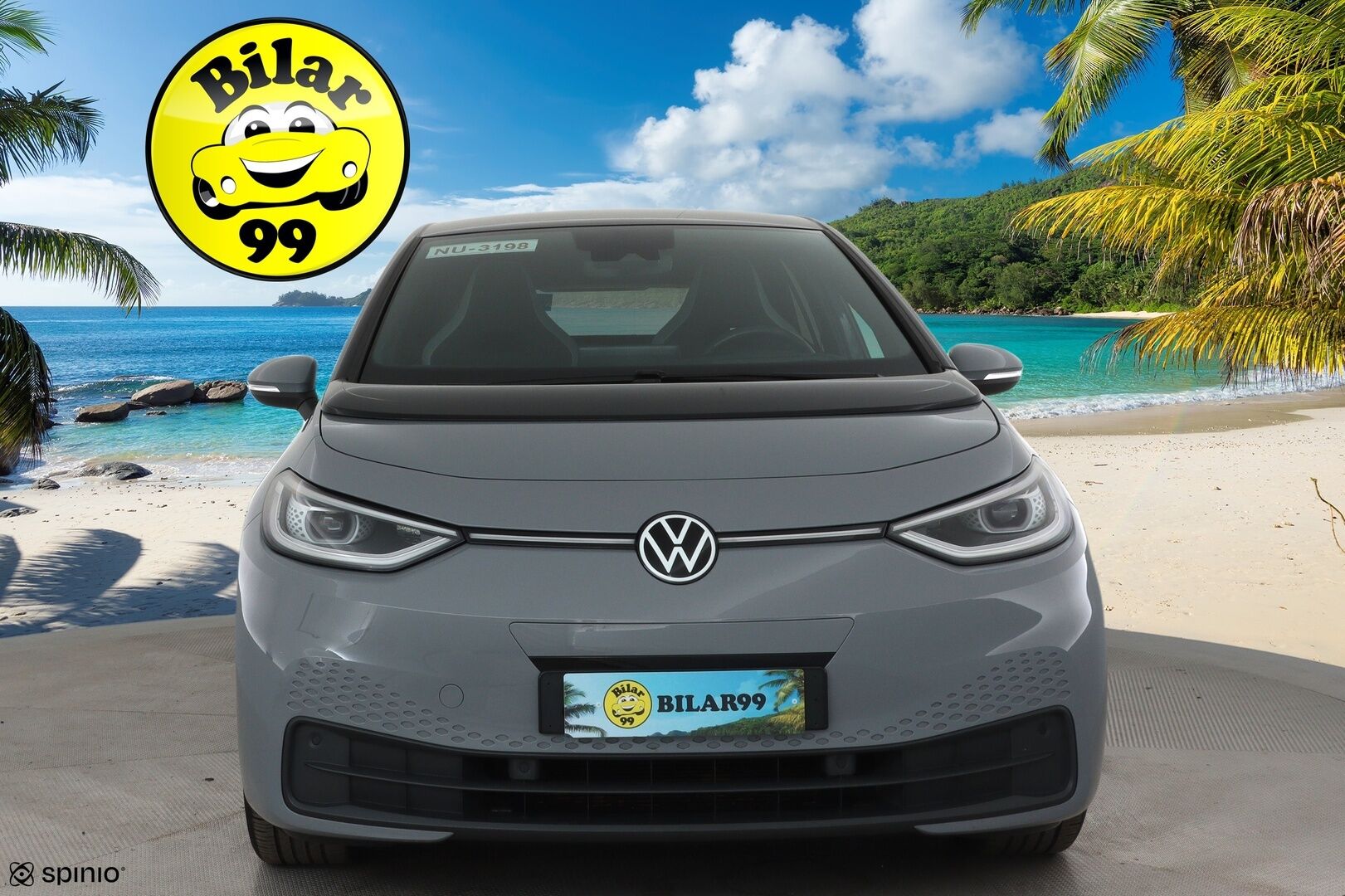 VOLKSWAGEN ID.3 2021 82 kWh PRO S **HUD / Adapt.Vakkari / Matrix-LED / P.Kamera / Hierovat Sporttipenkit / Navi / Kaistavahti / KeylessGO** - Akku kuntotarkastettu 