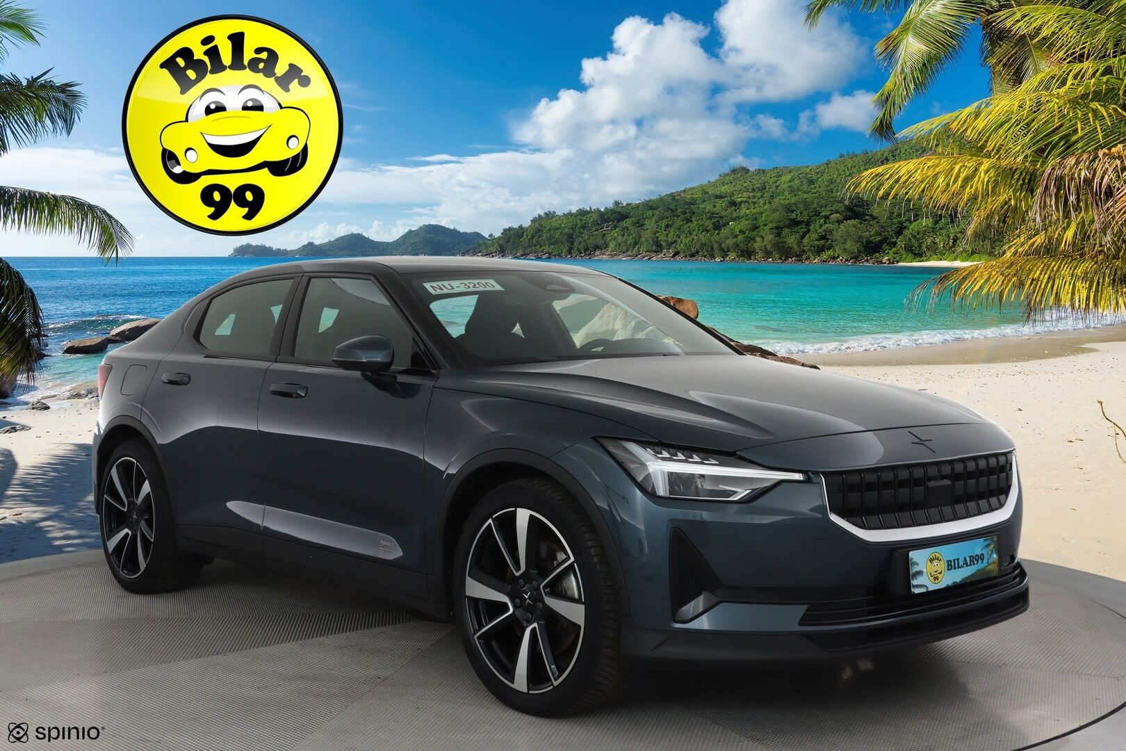POLESTAR 2 2022 Long Range Single Motor, 170kW, 78kWh ** Sporttipenkit / P-Kamera / Keyless / LED ** - 3,99 % KORKOTARJOUS TÄHÄN AUTOON - Akku kuntotarkastettu 