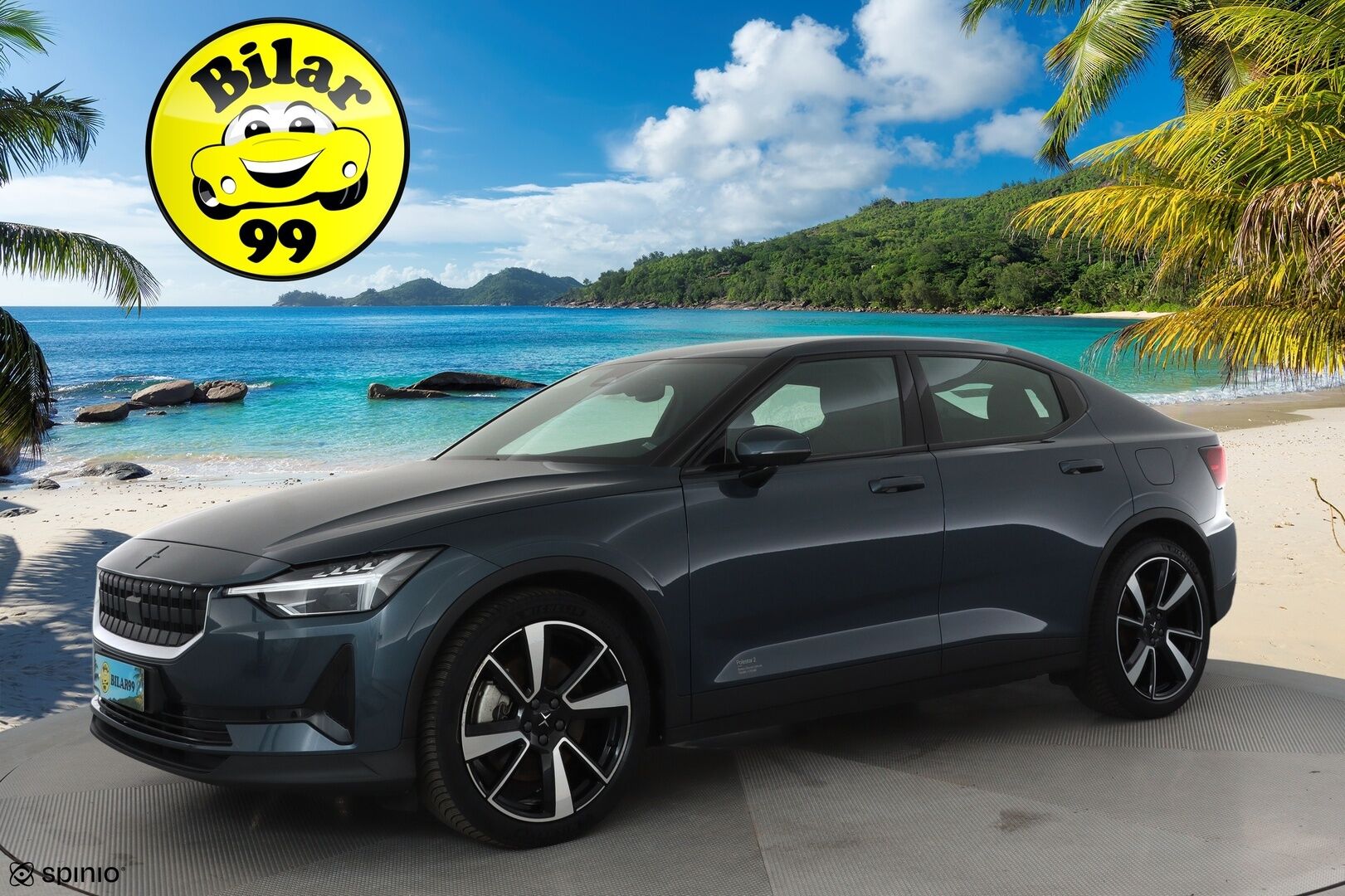 POLESTAR 2 2022 Long Range Single Motor, 170kW, 78kWh ** Sporttipenkit / P-Kamera / Keyless / LED ** - 3,99 % KORKOTARJOUS TÄHÄN AUTOON - Akku kuntotarkastettu 