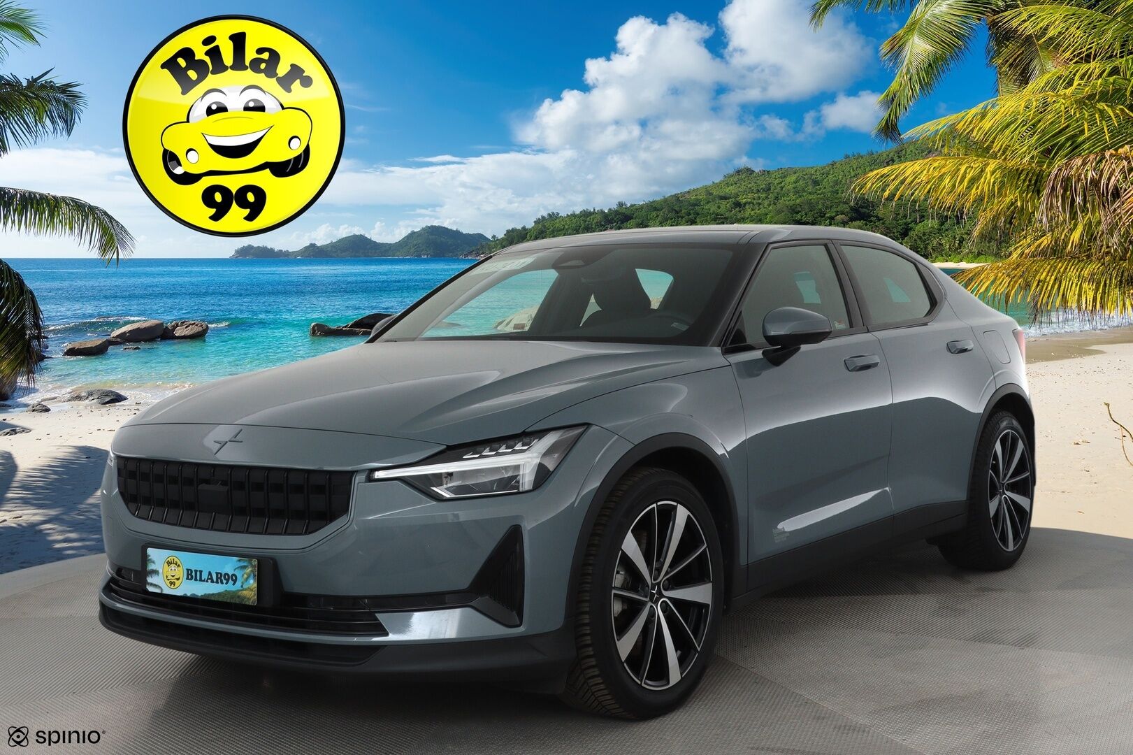 POLESTAR 2 2022 Long Range Single Motor, 170kW, 78kWh ** Lämpöpumppu / Lasikatto / H&K / Apple&Android / Keyless - 3,99 % KORKOTARJOUS TÄHÄN AUTOON - Akku kuntotarkastettu 