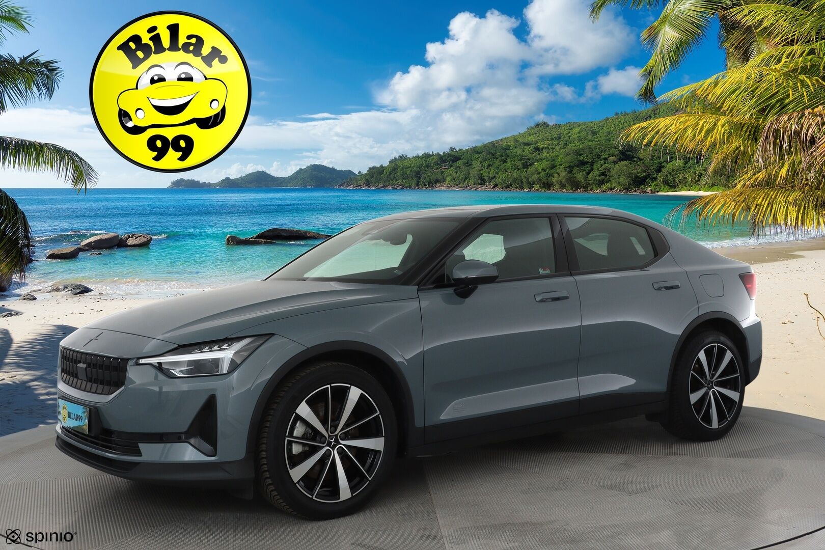 POLESTAR 2 2022 Long Range Single Motor, 170kW, 78kWh ** Lämpöpumppu / Lasikatto / H&K / Apple&Android / Keyless - 3,99 % KORKOTARJOUS TÄHÄN AUTOON - Akku kuntotarkastettu 