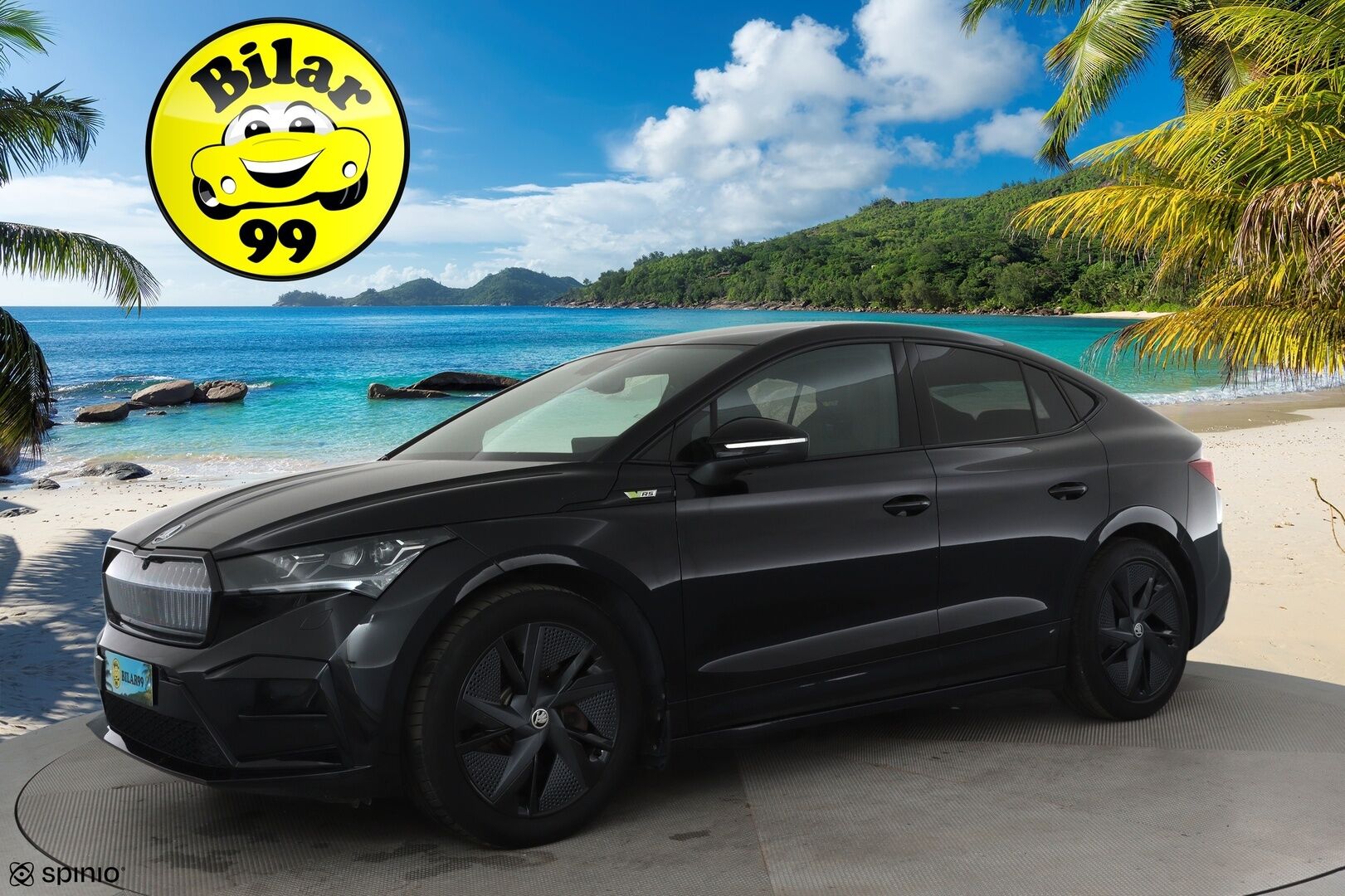 SKODA ENYAQ 2023 Coupe 80x 4x4 RS iV *Lasikatto / Lämpöpumppu / Koukku / ACC / Matrix-LED / P.Kamera / Muistipenkki / Navi* - 3,99 % KORKOTARJOUS TÄHÄN AUTOON - Akku kuntotarkastettu / Kahdet Renkaat / Merkkihuollettu / Huippuvarusteet