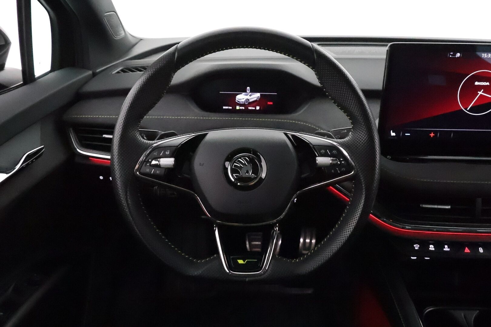 SKODA ENYAQ 2023 Coupe 80x 4x4 RS iV *Lasikatto / Lämpöpumppu / Koukku / ACC / Matrix-LED / P.Kamera / Muistipenkki / Navi* - 3,99 % KORKOTARJOUS TÄHÄN AUTOON - Akku kuntotarkastettu / Kahdet Renkaat / Merkkihuollettu / Huippuvarusteet