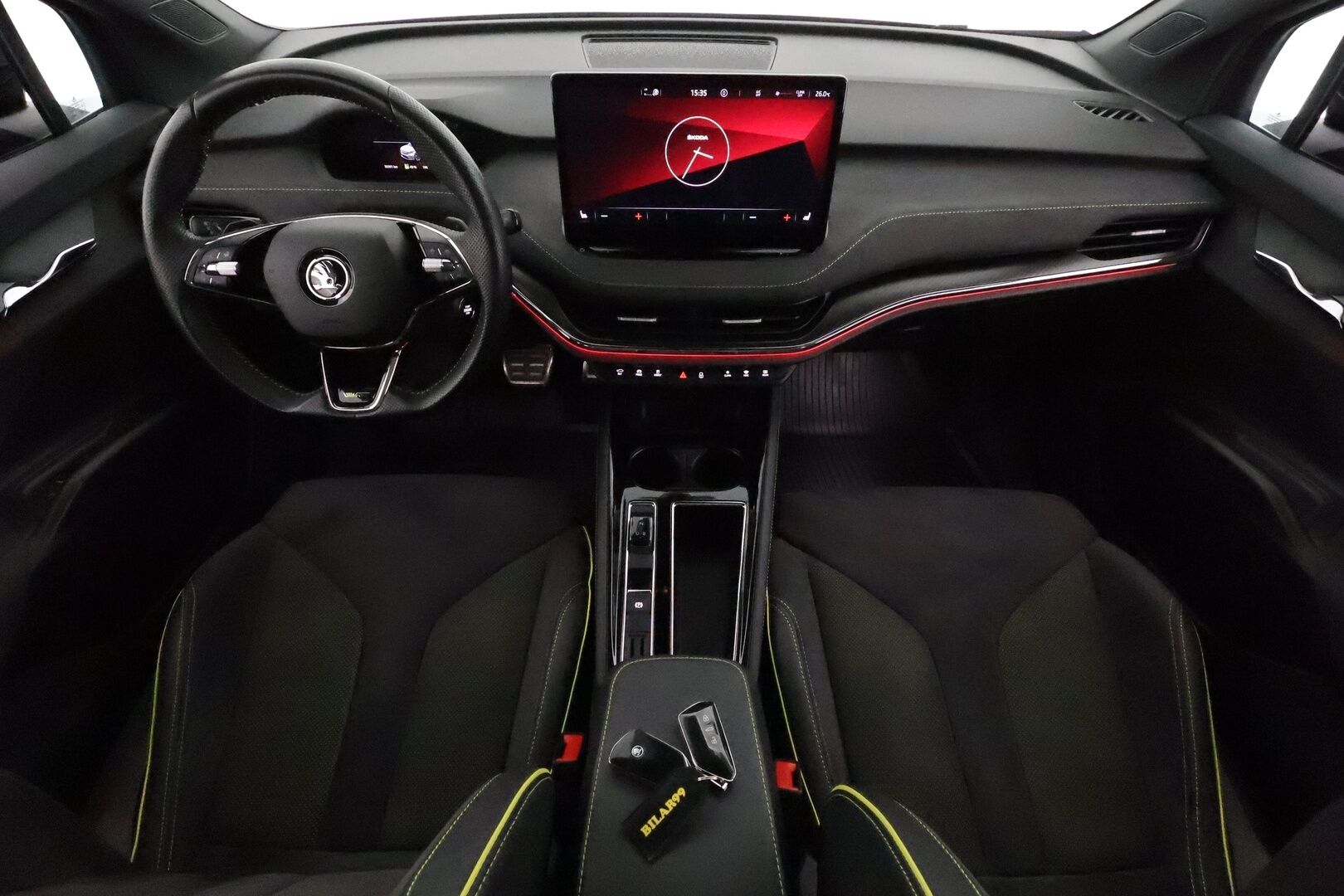 SKODA ENYAQ 2023 Coupe 80x 4x4 RS iV *Lasikatto / Lämpöpumppu / Koukku / ACC / Matrix-LED / P.Kamera / Muistipenkki / Navi* - 3,99 % KORKOTARJOUS TÄHÄN AUTOON - Akku kuntotarkastettu / Kahdet Renkaat / Merkkihuollettu / Huippuvarusteet