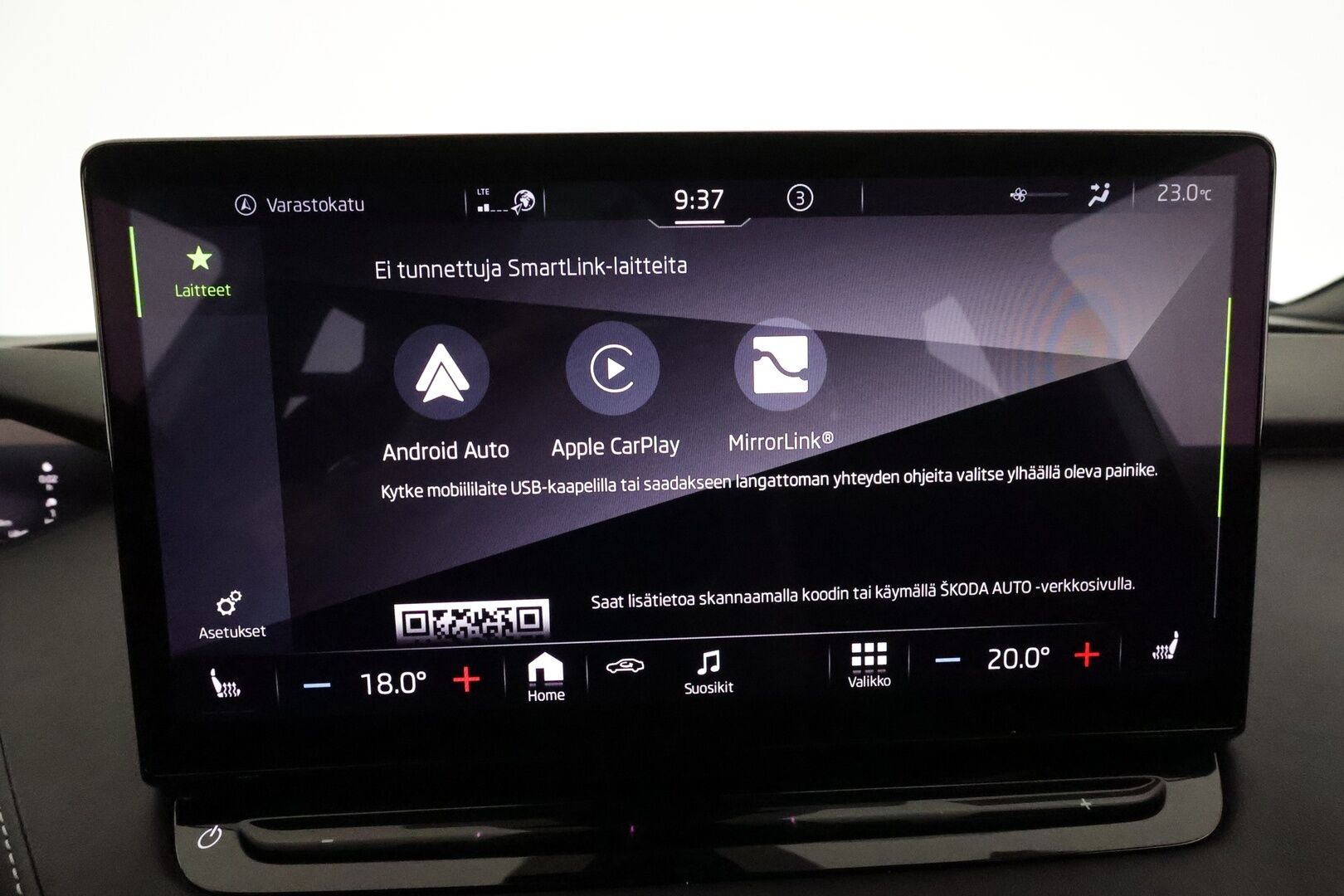 SKODA ENYAQ 2021 IV 80 Sportline **Lämpöpumppu / Matrix-LED / Koukku / Adapt.vakkari / 360 kamera / Muistipenkki - 3,99 % KORKOTARJOUS TÄHÄN AUTOON - Merkkihuollettu 