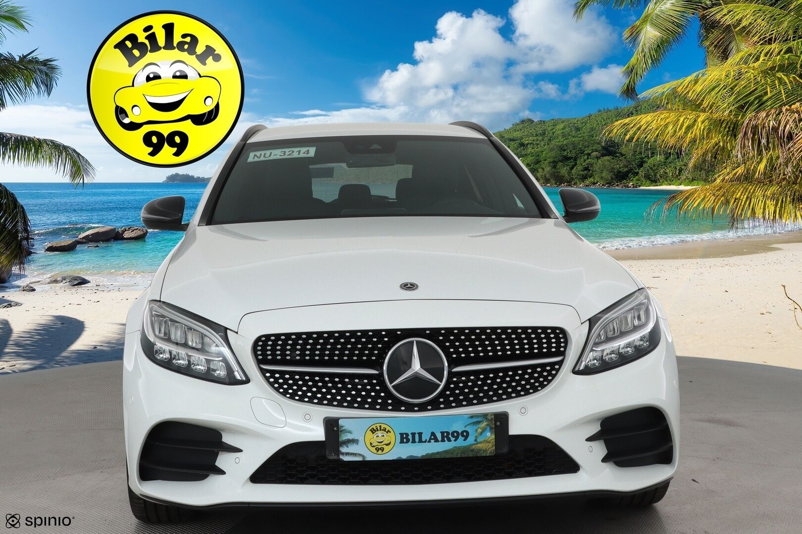 MERCEDES-BENZ C 2020 300 e T A Business AMG Edition EQ Power **Koukku / DTR Pro / LED-High Performance / P.kamera / Sporttipenkit** - Kahdet hyvät renkaat / 2x Latauskaapelit / Todella siistikuntoinen