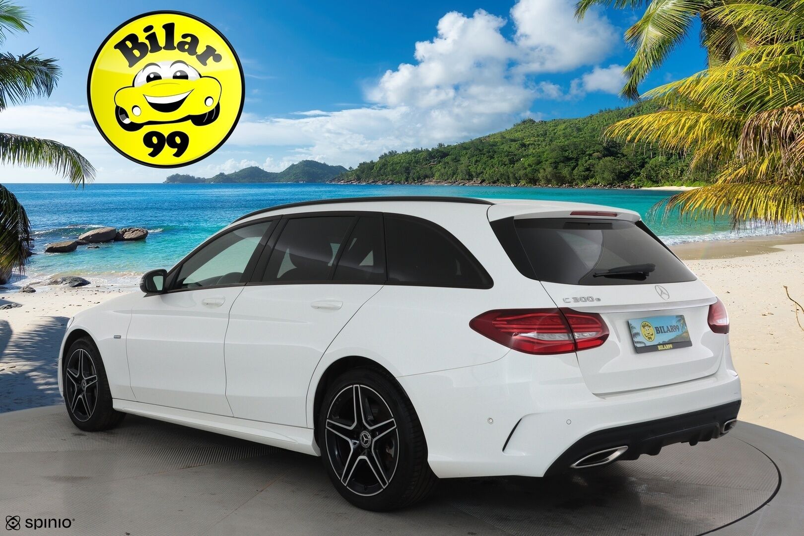 MERCEDES-BENZ C 2020 300 e T A Business AMG Edition EQ Power **Koukku / DTR Pro / LED-High Performance / P.kamera / Sporttipenkit** - Kahdet hyvät renkaat / 2x Latauskaapelit / Todella siistikuntoinen