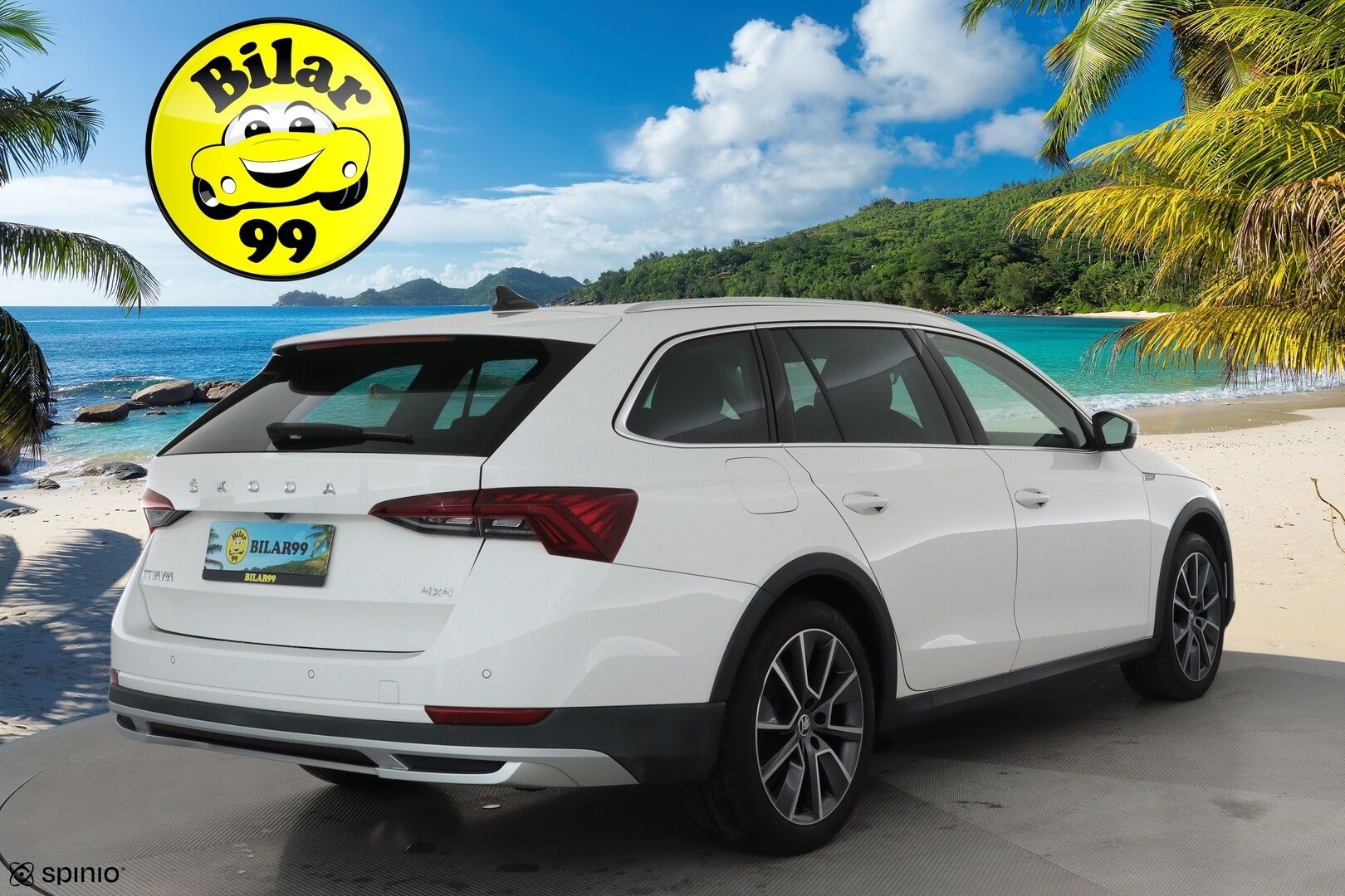 SKODA OCTAVIA 2021 Combi Scout 2,0 TDI 200 4x4 DSG **Webasto / Koukku / Adapt.Vakkari / Matrix-LED / P.kamera / Navi / Kaistavahti** - Kahdet Renkaat