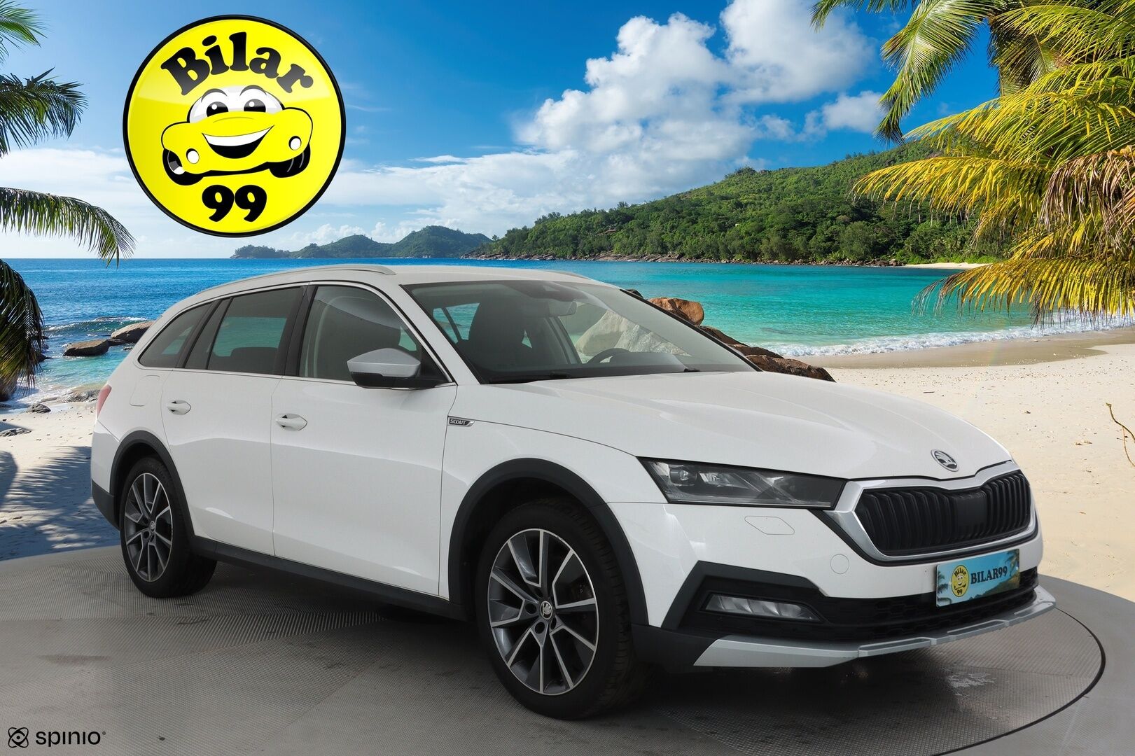 SKODA OCTAVIA 2021 Combi Scout 2,0 TDI 200 4x4 DSG **Webasto / Koukku / Adapt.Vakkari / Matrix-LED / P.kamera / Navi / Kaistavahti** - Kahdet Renkaat