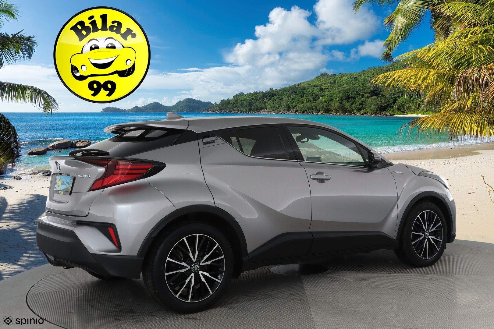 TOYOTA C-HR 2020 1,8 Hybrid Premium **Adapt.vakkari / JBL / Koukku / P.kamera / LED / KeylessGo / Ratinlämmitin / Puolinahat** - Merkkihuollettu / Apple&Android / Kahdet renkaat aluvanteilla