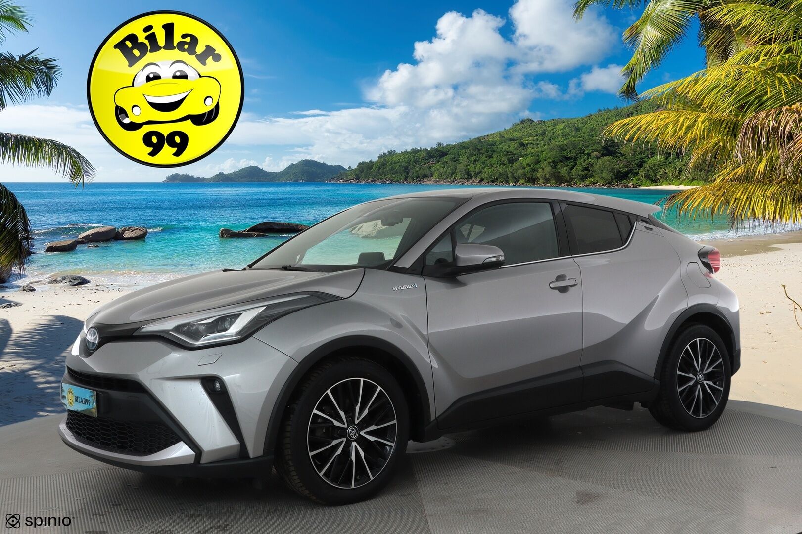 TOYOTA C-HR 2020 1,8 Hybrid Premium **Adapt.vakkari / JBL / Koukku / P.kamera / LED / KeylessGo / Ratinlämmitin / Puolinahat** - Merkkihuollettu / Apple&Android / Kahdet renkaat aluvanteilla
