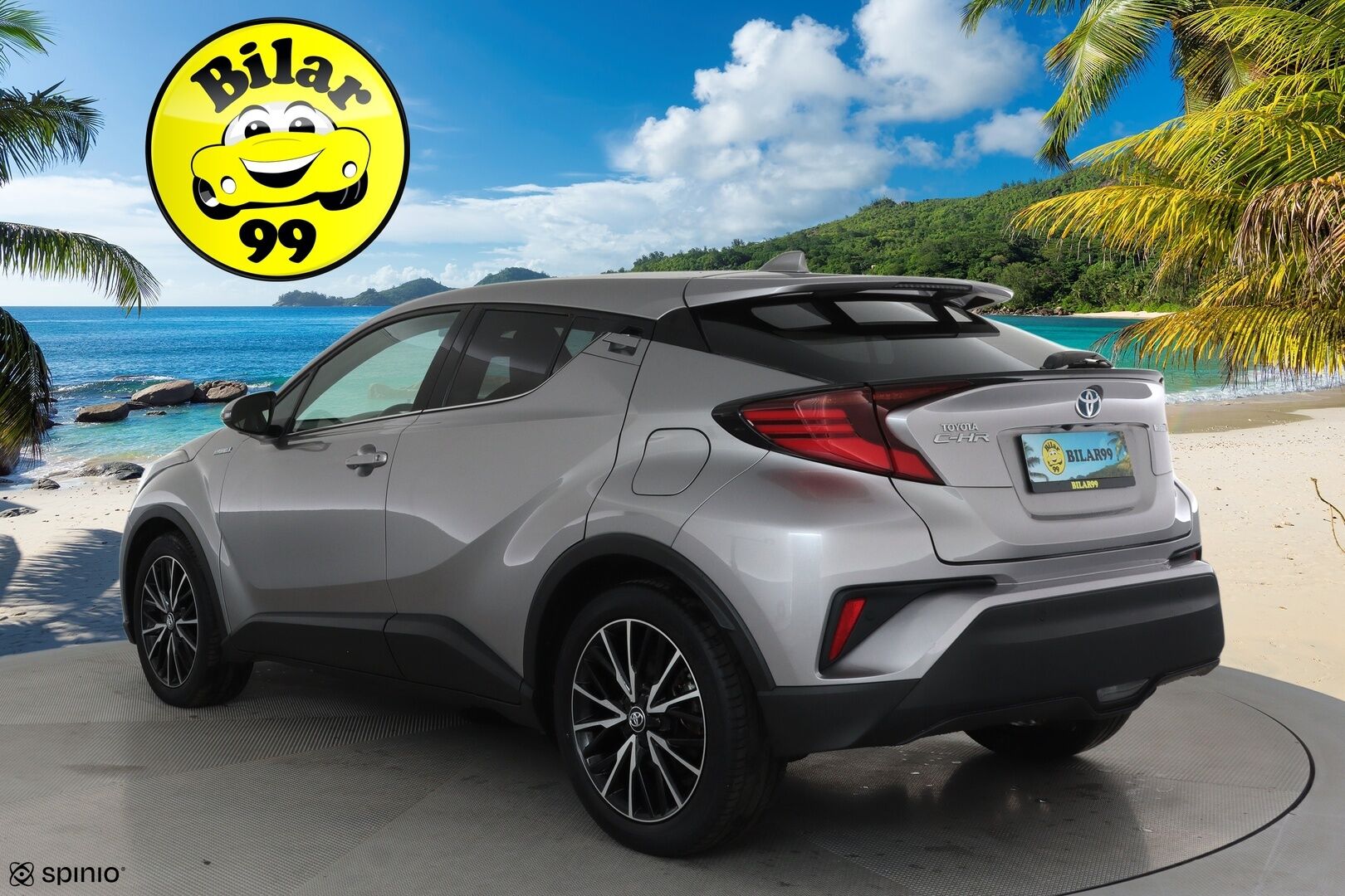 TOYOTA C-HR 2020 1,8 Hybrid Premium **Adapt.vakkari / JBL / Koukku / P.kamera / LED / KeylessGo / Ratinlämmitin / Puolinahat** - Merkkihuollettu / Apple&Android / Kahdet renkaat aluvanteilla