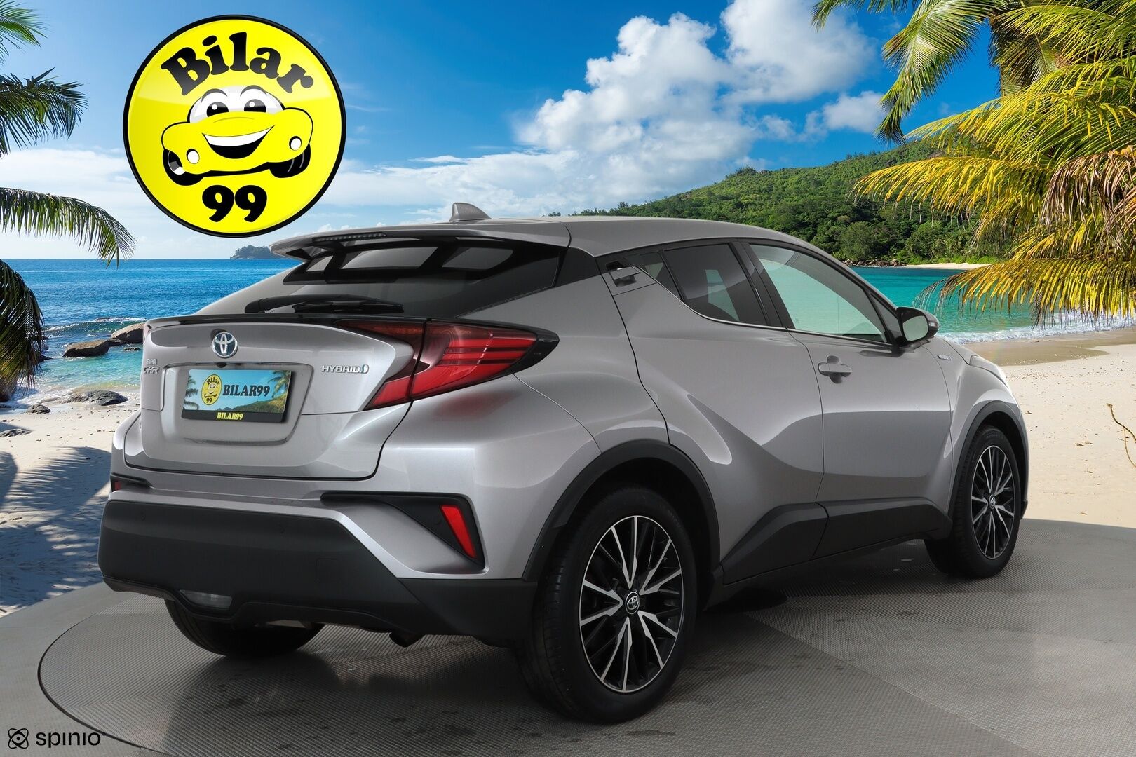 TOYOTA C-HR 2020 1,8 Hybrid Premium **Adapt.vakkari / JBL / Koukku / P.kamera / LED / KeylessGo / Ratinlämmitin / Puolinahat** - Merkkihuollettu / Apple&Android / Kahdet renkaat aluvanteilla