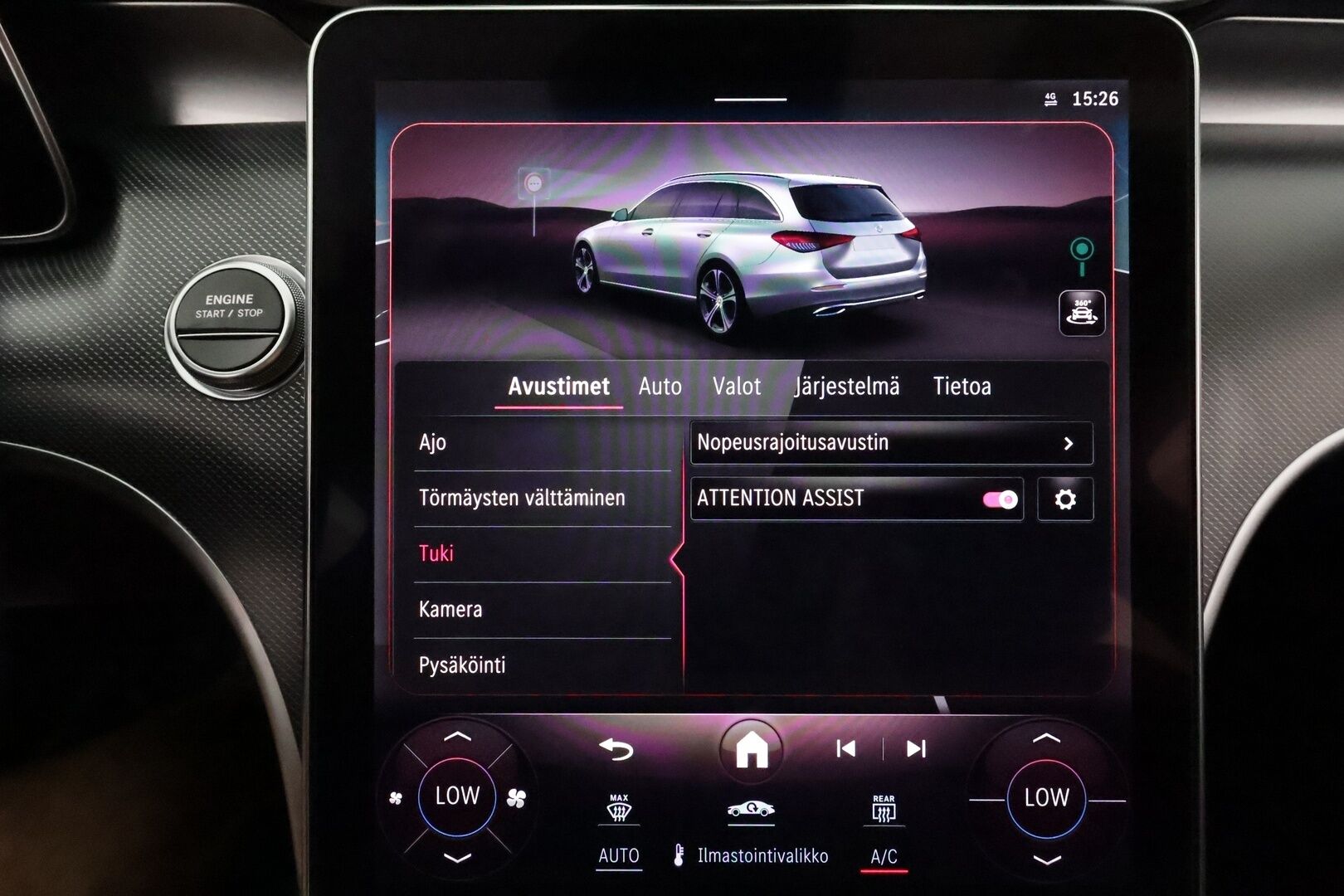 MERCEDES-BENZ C 2023 300 e T A - Distronic Pro / Vetokoukku / Peruutuskamera / Comand Navi / Vetokoukku / Puolinahkasisusta / LED High Perf / KATSO HINTA!