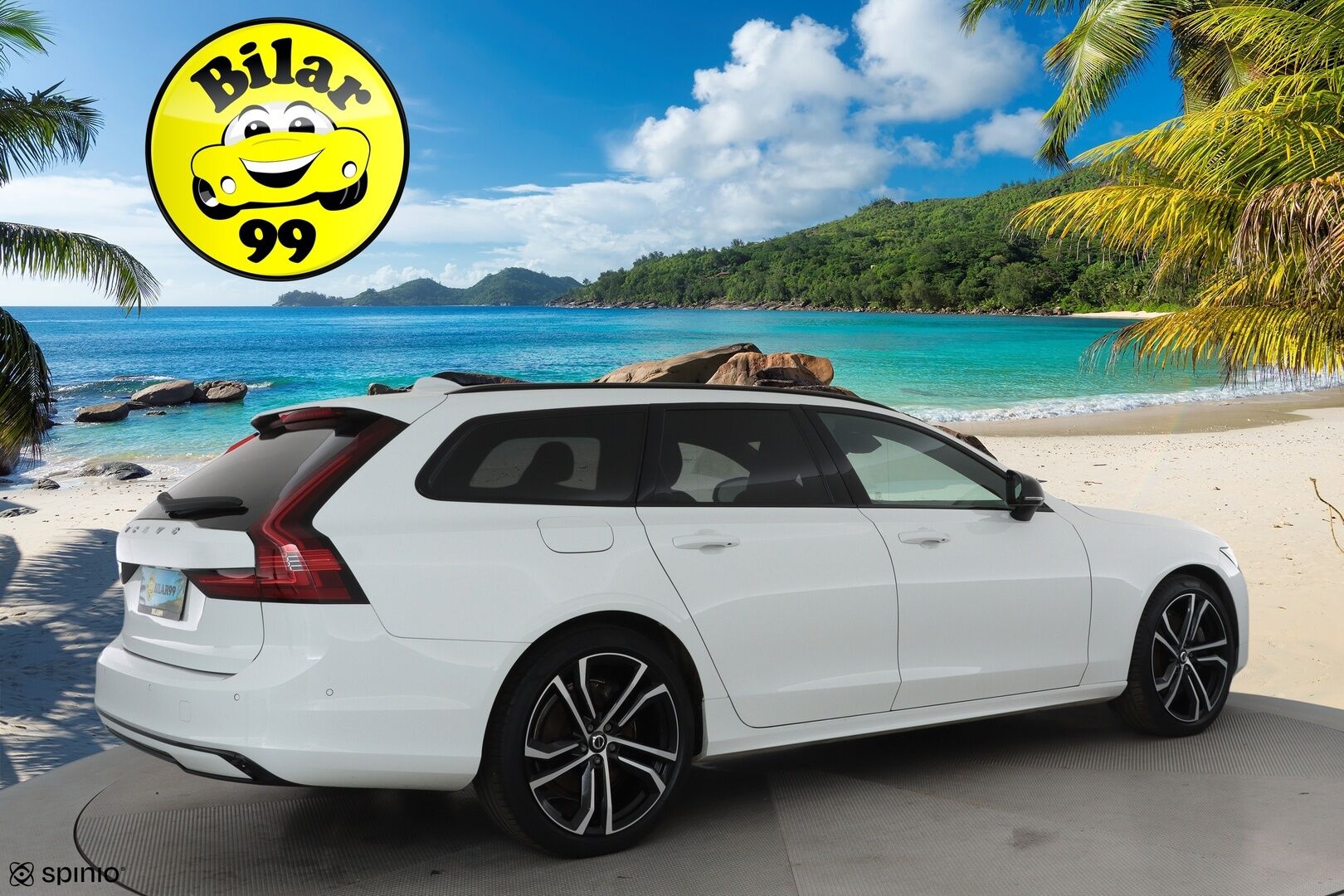 Volvo V90 2022 T8 AWD R-Design Long Range **Adapt.vakkari / Muistipenkit / 360.kamera / Panorama / H&K / Koukku / Full LED / Navi** - 3,99 % KORKOTARJOUS TÄHÄN AUTOON - Akku kuntotarkastettu / Merkkihuollettu / Sporttinahat / Digimittaristo / Facelift / Sähköluukku / Penkinlämmittimet takana