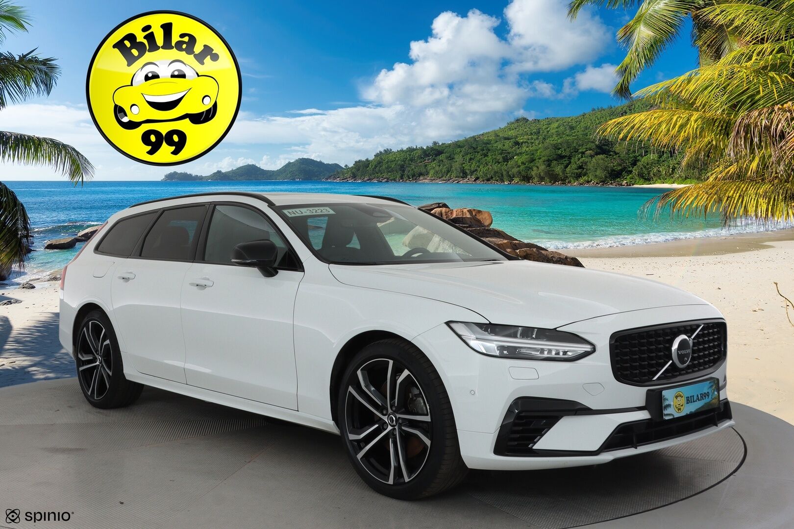 Volvo V90 2022 T8 AWD R-Design Long Range **Adapt.vakkari / Muistipenkit / 360.kamera / Panorama / H&K / Koukku / Full LED / Navi** - 3,99 % KORKOTARJOUS TÄHÄN AUTOON - Akku kuntotarkastettu / Merkkihuollettu / Sporttinahat / Digimittaristo / Facelift / Sähköluukku / Penkinlämmittimet takana