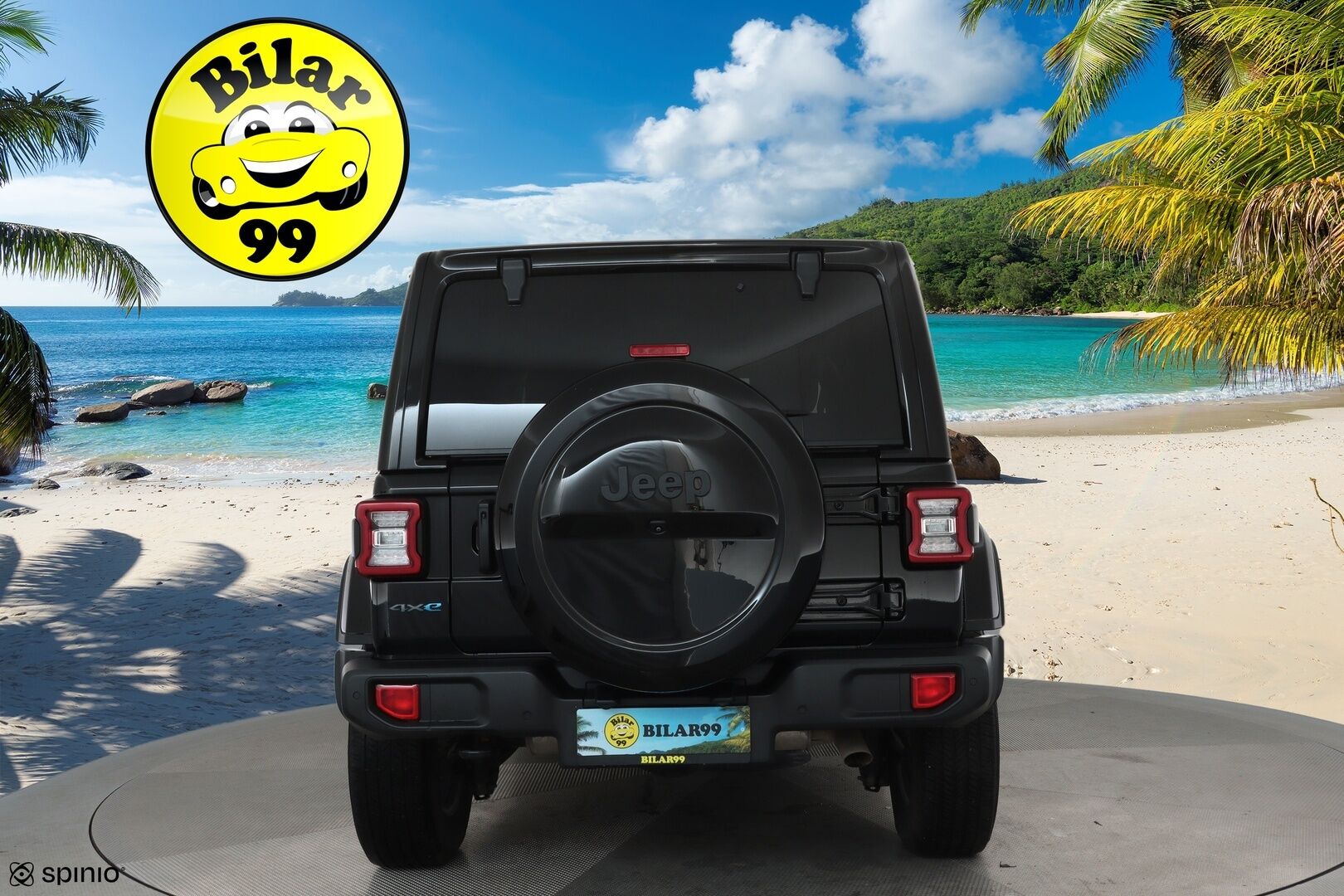 JEEP WRANGLER 2021 Unlimited 2.0 PHEV AT8 4x4 **Adapt.vakkari / Alpine Audio / 180.kamera / Nahkaverhoilu / Navi / KeylessGo / LED** - 2,99 % KORKOTARJOUS TÄHÄN AUTOON - 