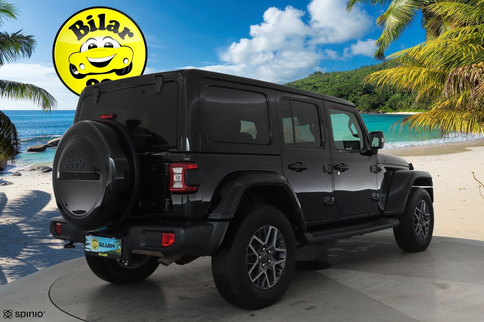 JEEP WRANGLER 2021 Unlimited 2.0 PHEV AT8 4x4 **Adapt.vakkari / Alpine Audio / 180.kamera / Nahkaverhoilu / Navi / KeylessGo / LED** - 2,99 % KORKOTARJOUS TÄHÄN AUTOON - 