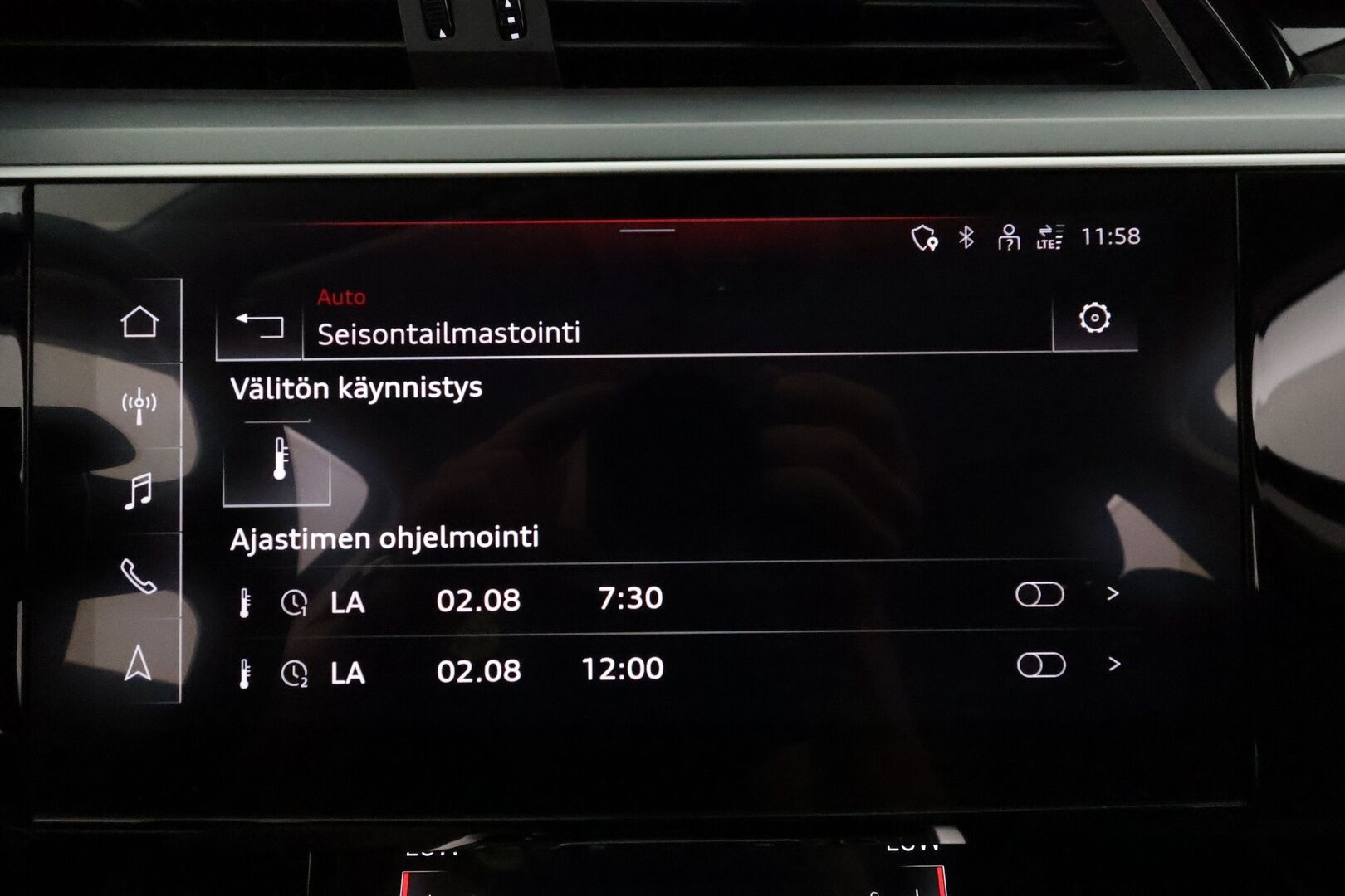 AUDI Q8 E-TRON 2024 50 Sportback **Adapt.vakkari / Bang&Olufsen / Muistipenkki / P.kamera / Digimittaristo / Puolinahat / Ilma-alusta** - 3,99 % KORKOTARJOUS TÄHÄN AUTOON 16.9. ASTI! - SoH 95,6% / Juuri merkkiliikkeen huoltama / Sähköluukku / Kahdet renkaat aluvanteilla / Merkkihuollettu