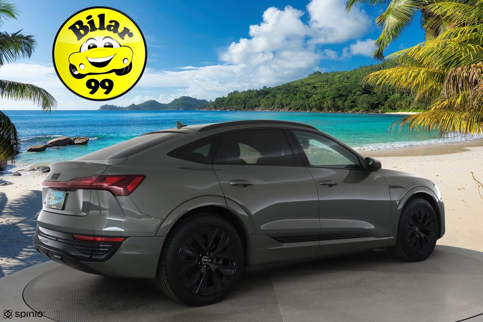AUDI Q8 E-TRON 2024 50 Sportback **Adapt.vakkari / Bang&Olufsen / Muistipenkki / P.kamera / Digimittaristo / Puolinahat / Ilma-alusta** - 3,99 % KORKOTARJOUS TÄHÄN AUTOON - Akku kuntotarkastettu / Sähköluukku / Kahdet renkaat aluvanteilla / Merkkihuollettu