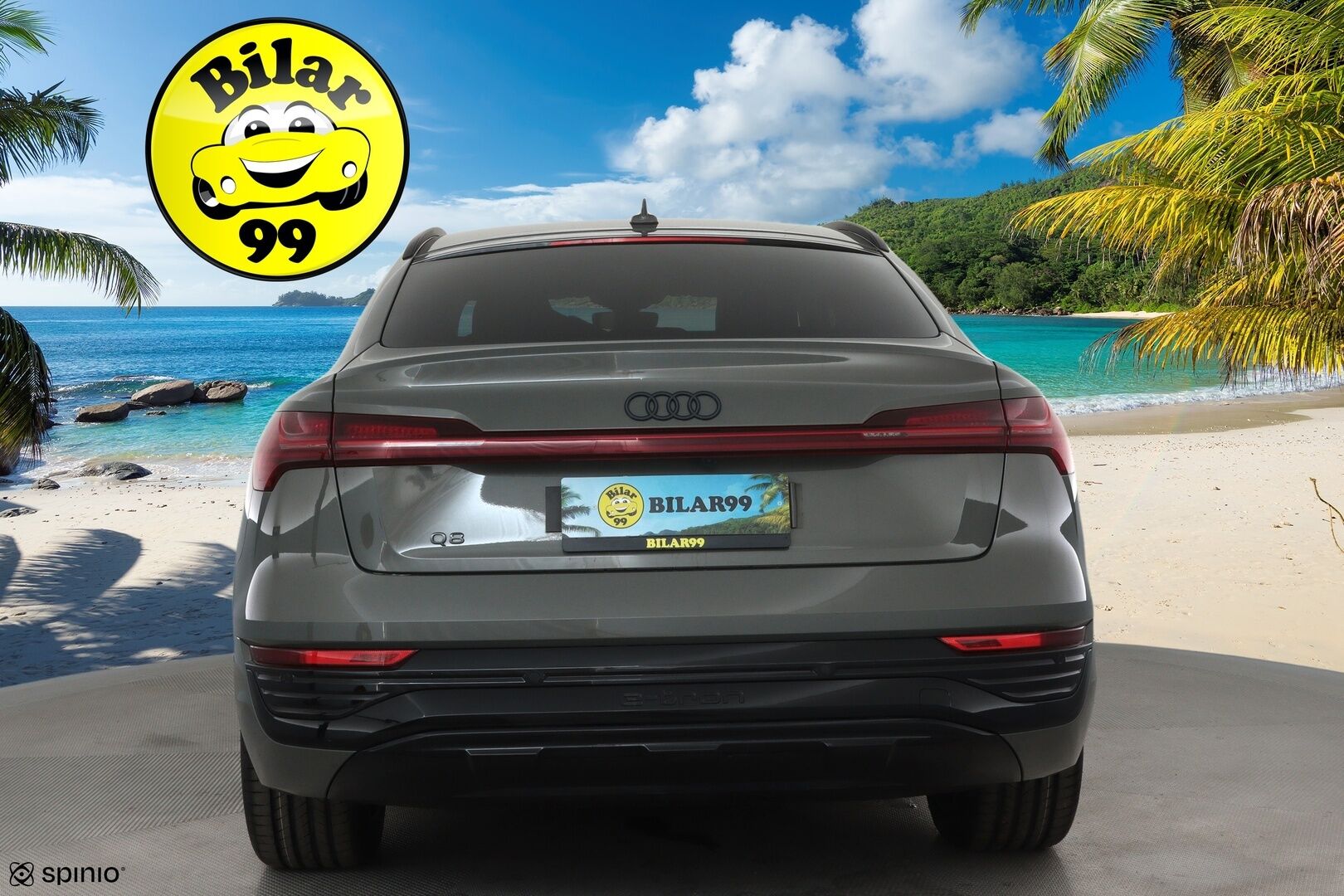 AUDI Q8 E-TRON 2024 50 Sportback **Adapt.vakkari / Bang&Olufsen / Muistipenkki / P.kamera / Digimittaristo / Puolinahat / Ilma-alusta** - 3,99 % KORKOTARJOUS TÄHÄN AUTOON - Akku kuntotarkastettu / Sähköluukku / Kahdet renkaat aluvanteilla / Merkkihuollettu